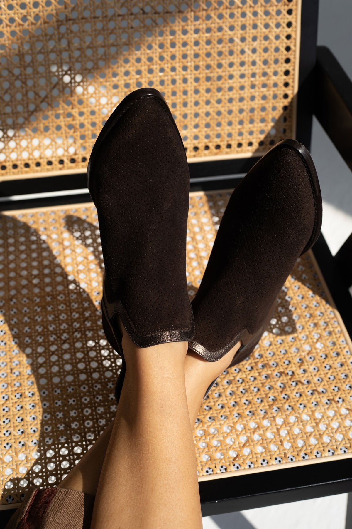 FRIDA BOOTS ANTE CHOCOLATE 4CM
