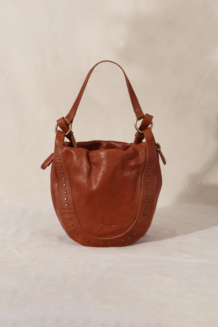 LEATHER HOBO BAG