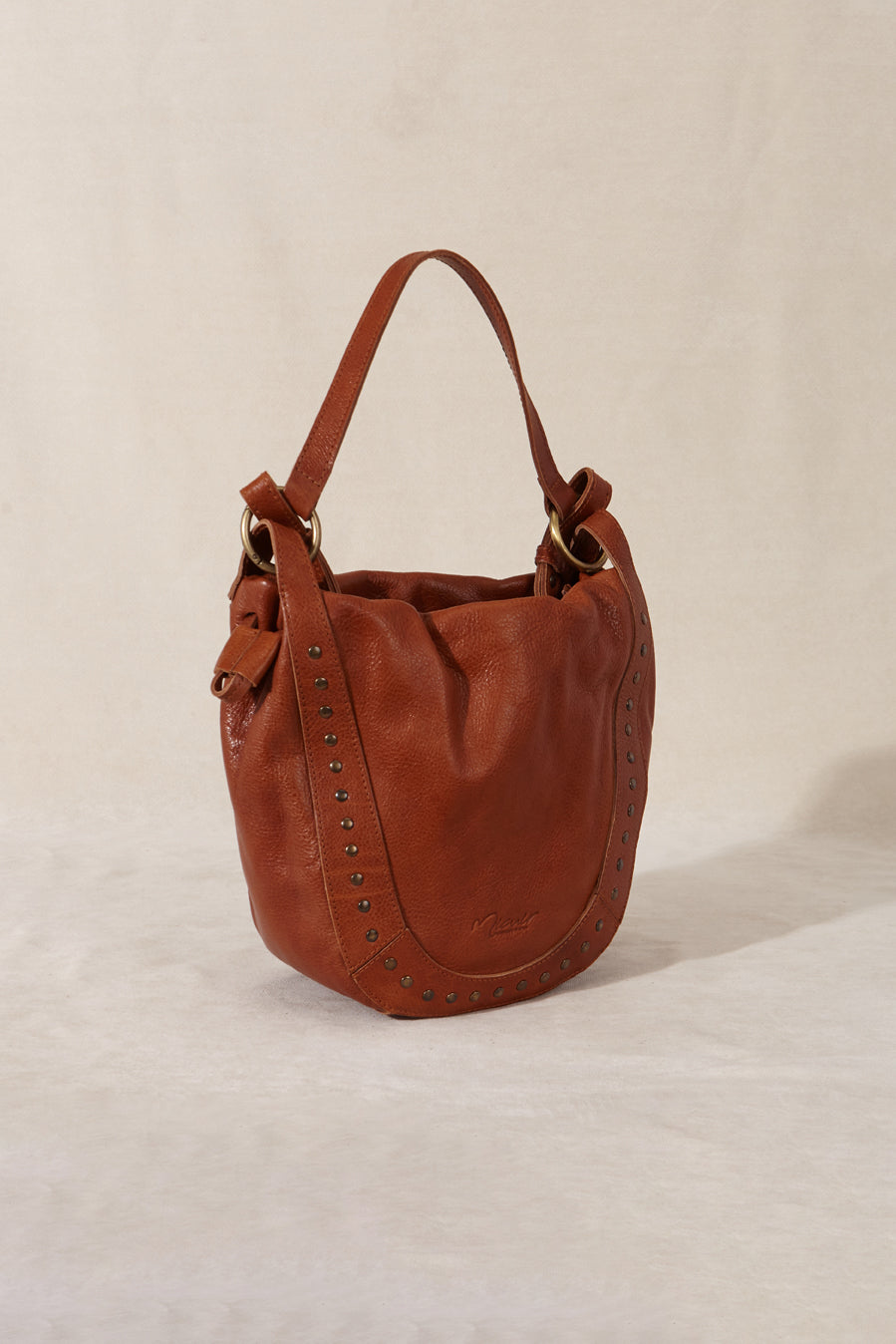 LEATHER HOBO BAG