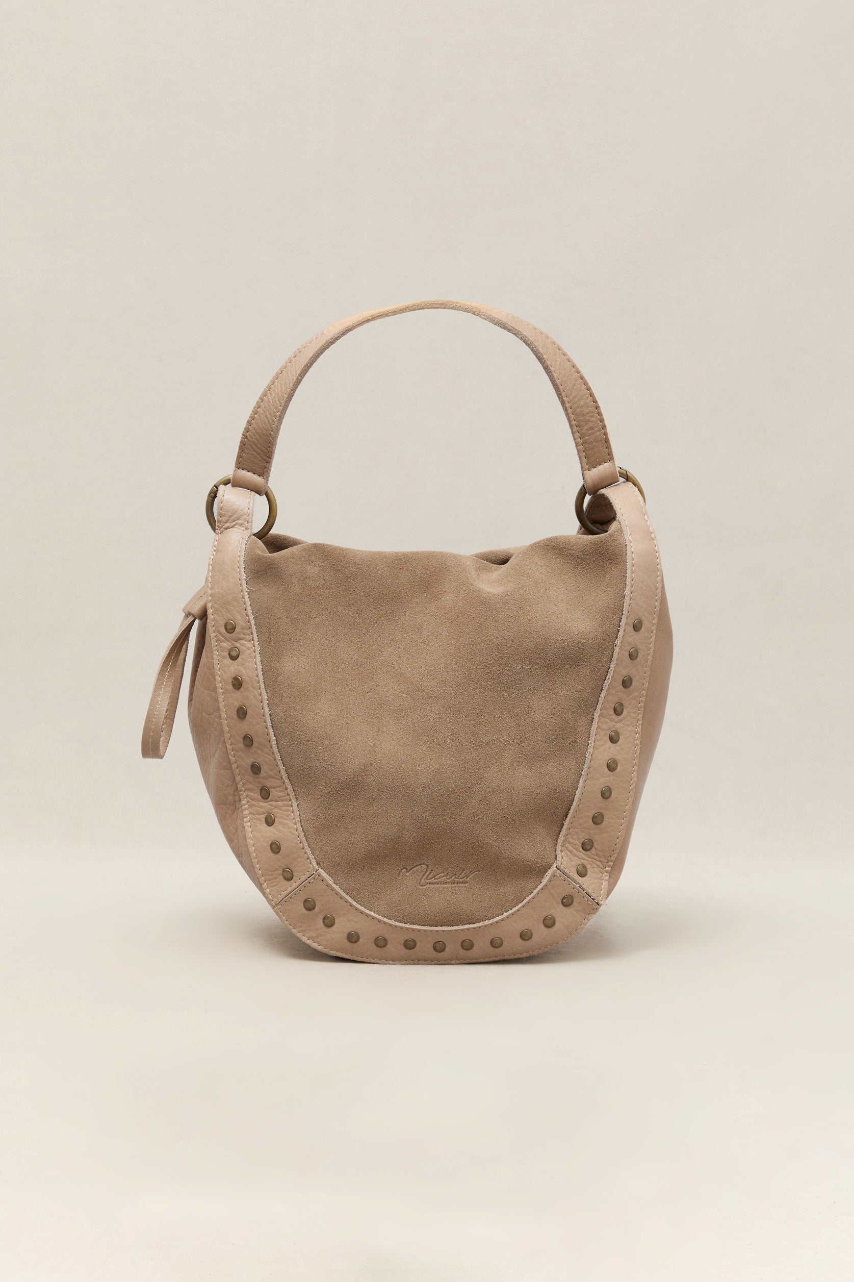 BOLSO HOBBO COMBINADO TAUPE