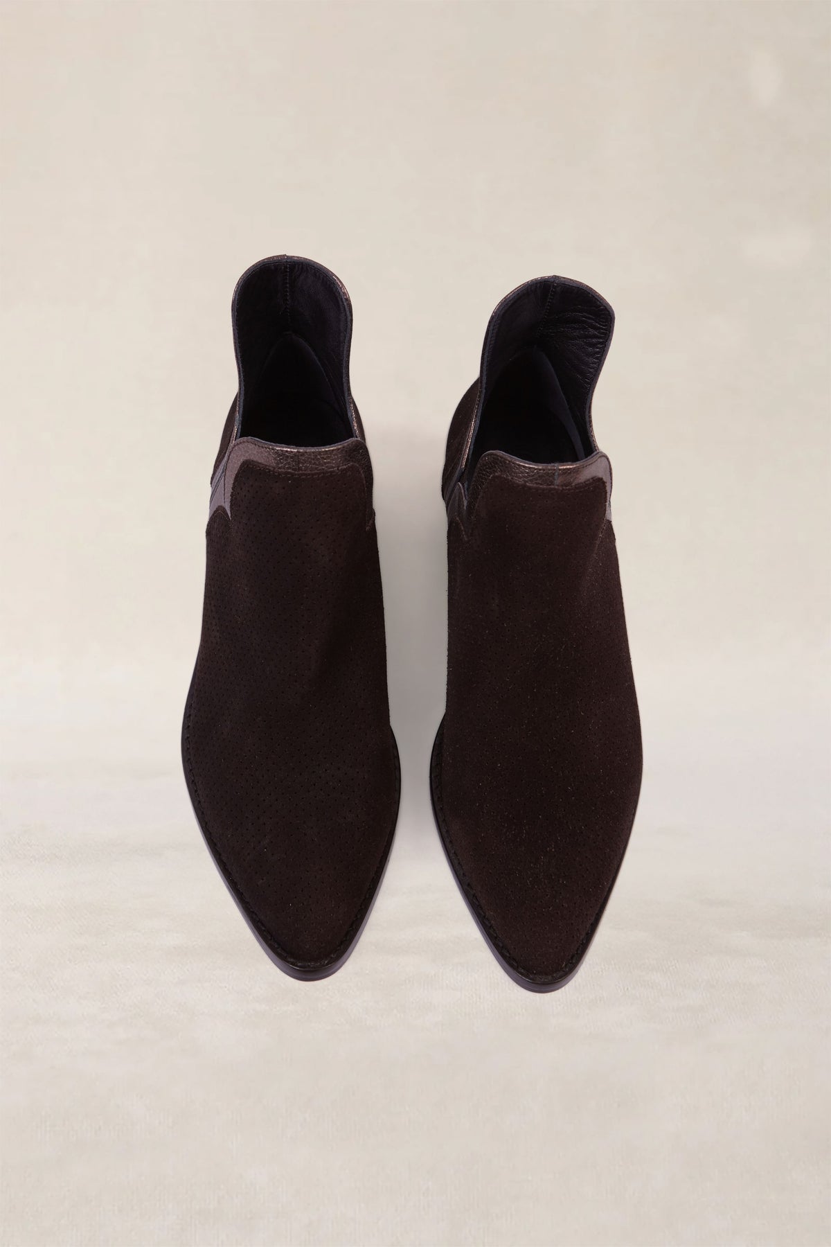 FRIDA BOOTS ANTE CHOCOLATE 4CM