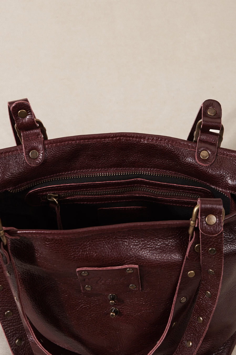 BURGUNDY SMALL CARRYCOT