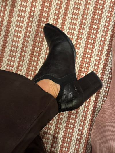 FRIDA BOOTS COCO NEGRO TACON 7CM