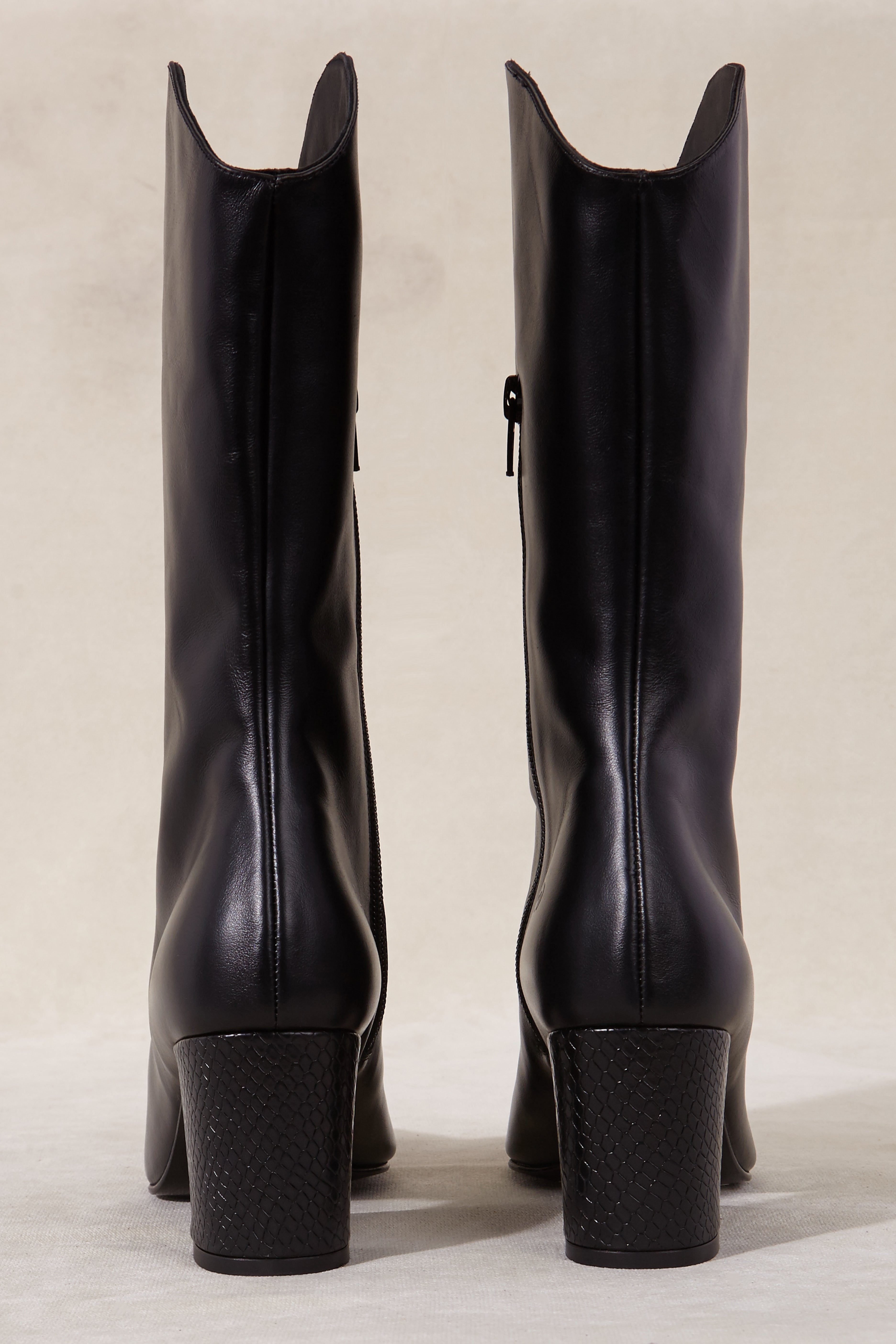 GIGI BOOTS NEGRAS  6,5CM