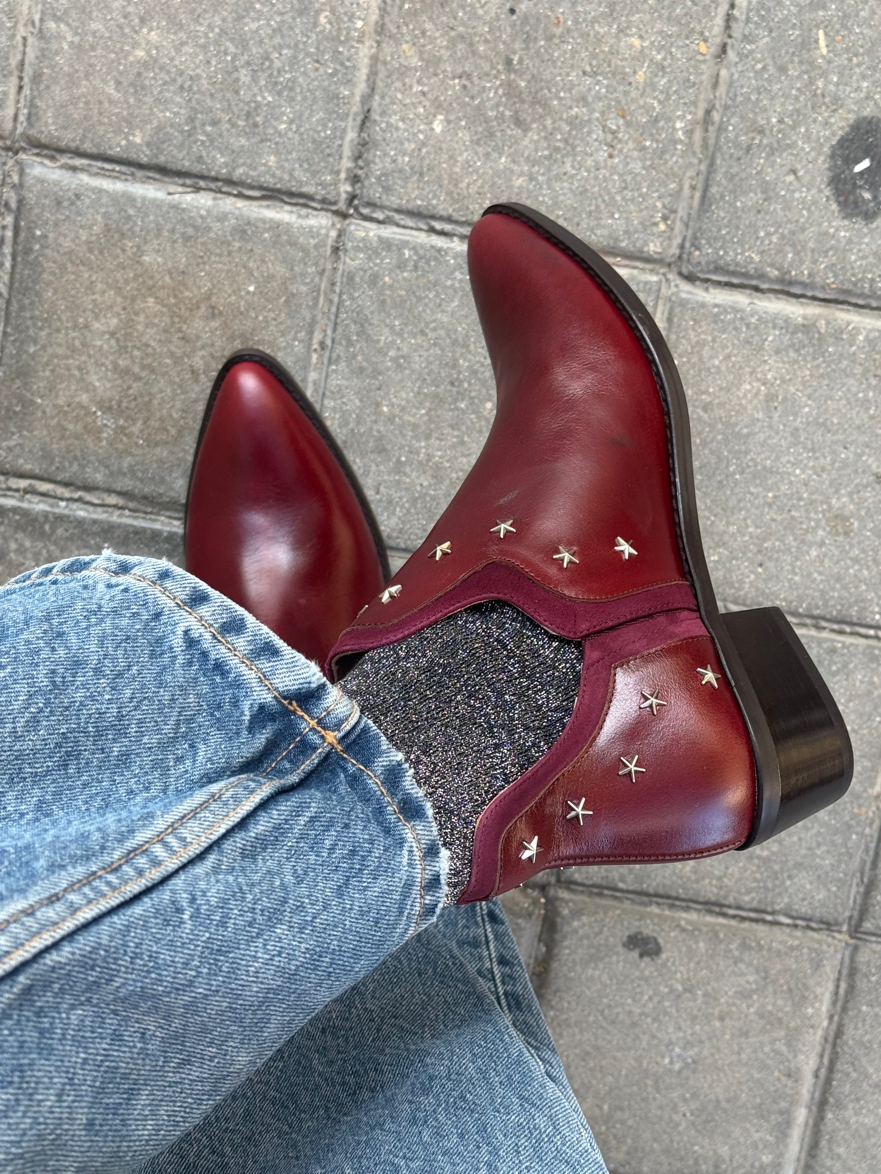 NAY BOOTS BURDEOS 4CM