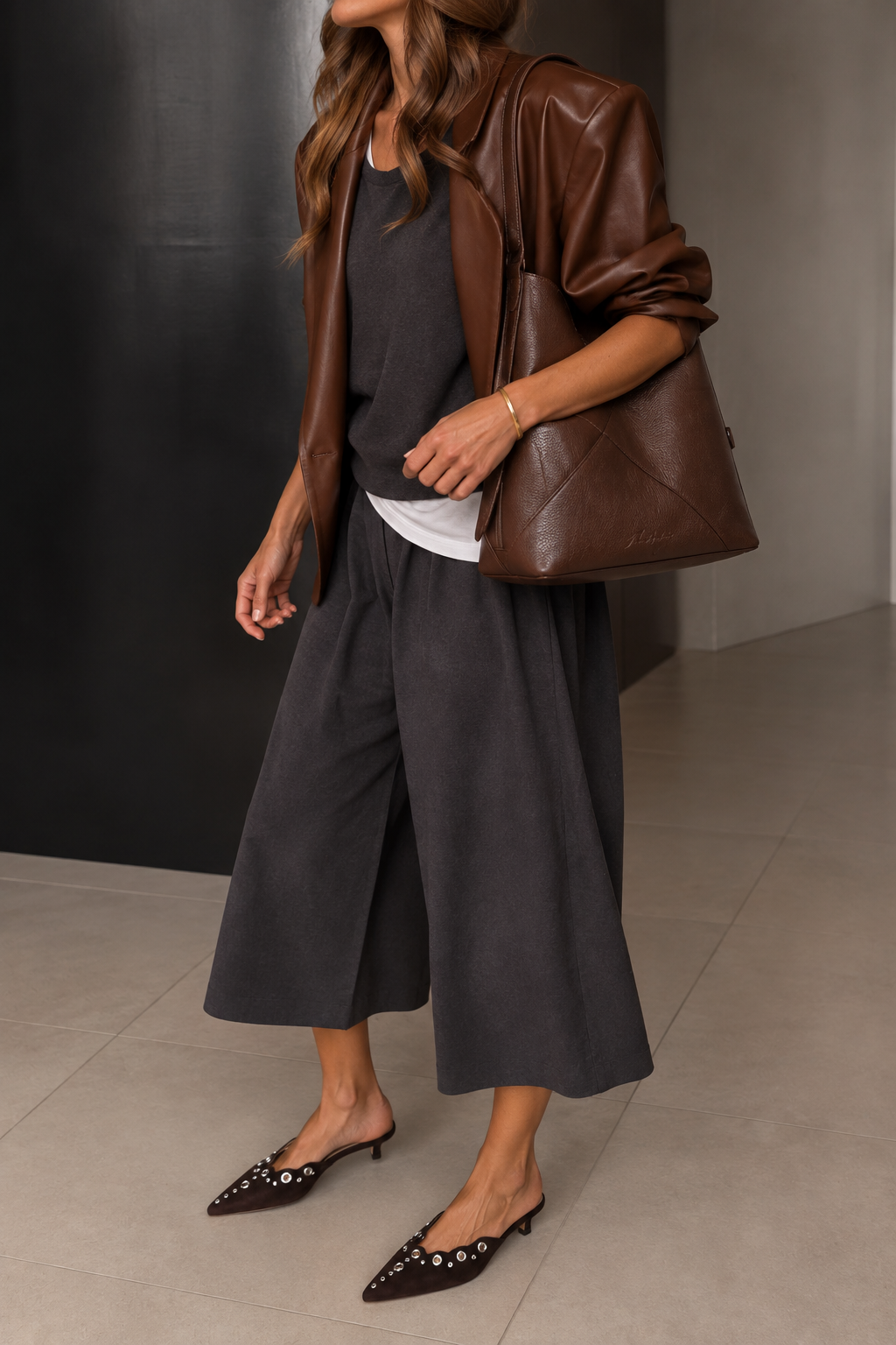 BOLSO ALEXA CHOCOLATE