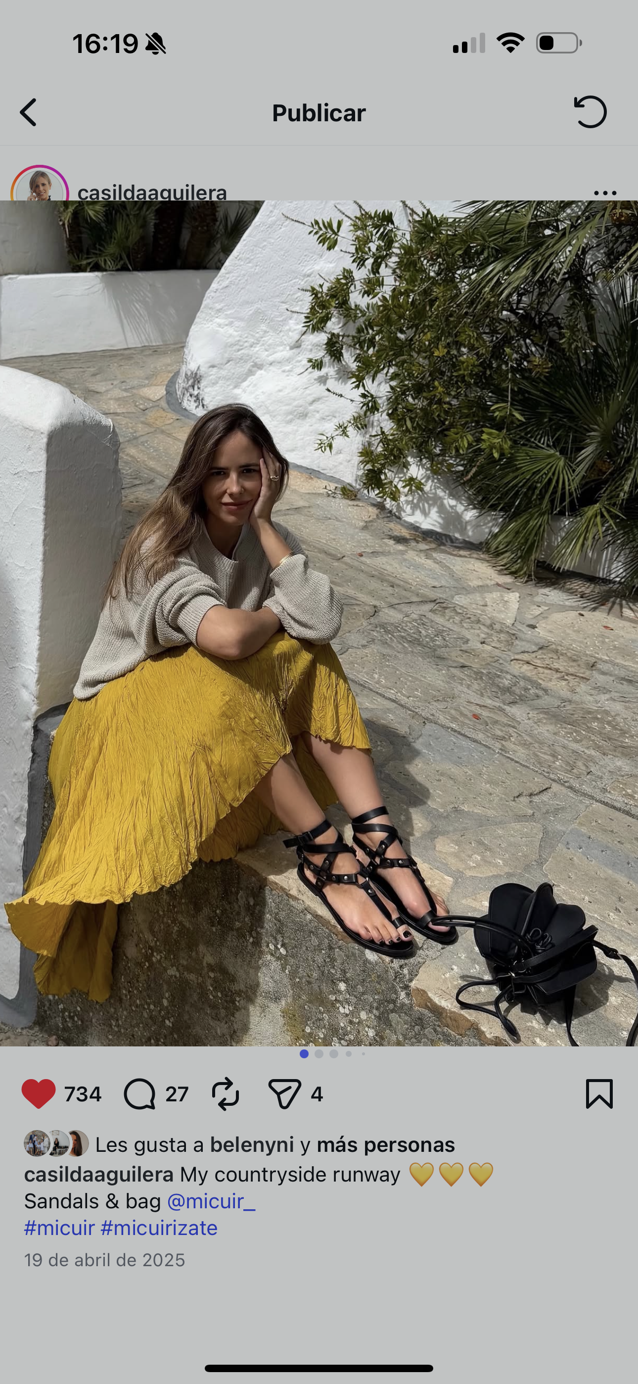 BLACK SLAVE SANDAL