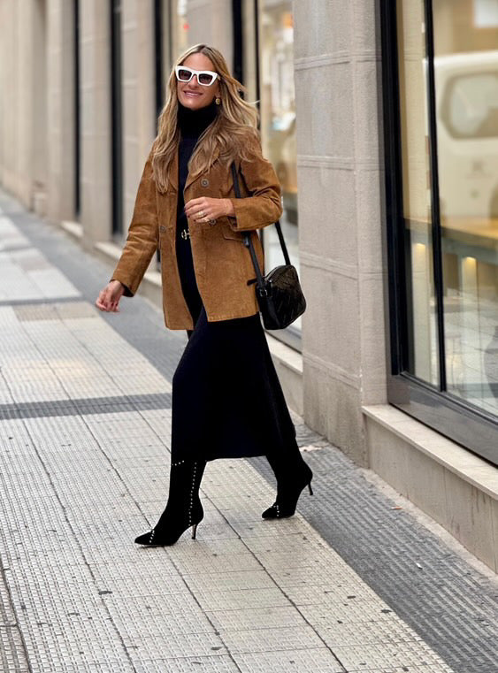 CROSSBODY TRENZADO NEGRO