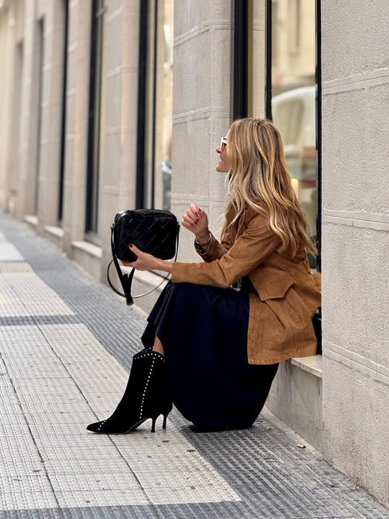 CROSSBODY TRENZADO NEGRO