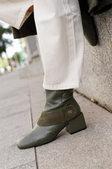 DUOMO BOOTS KAKI 6CM