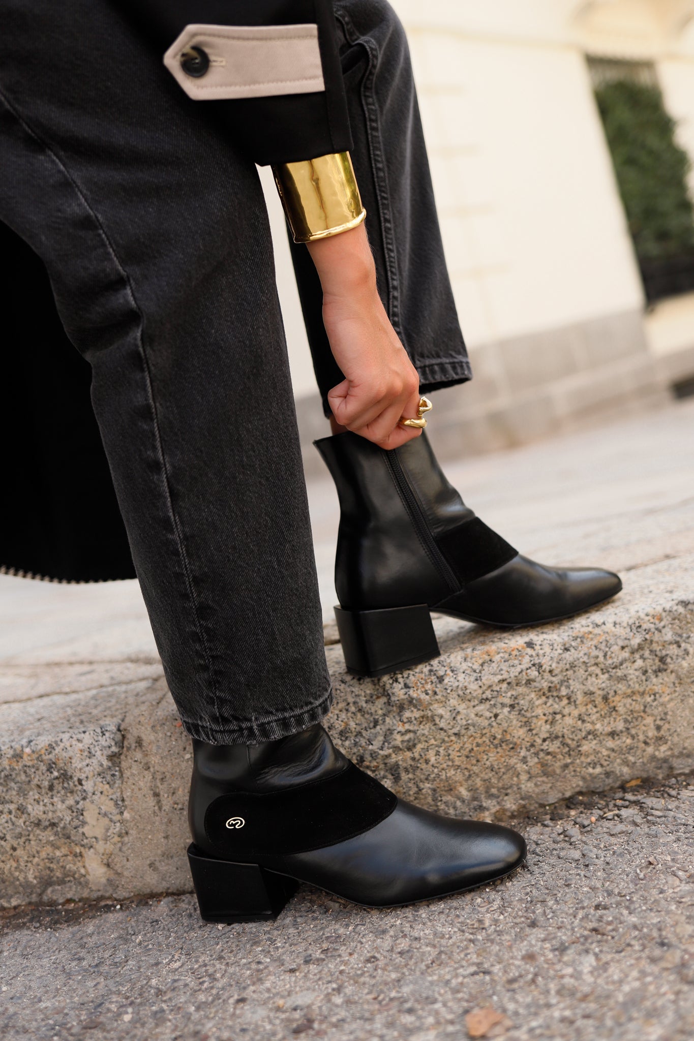 DUOMO BOOTS BLACK 6CM