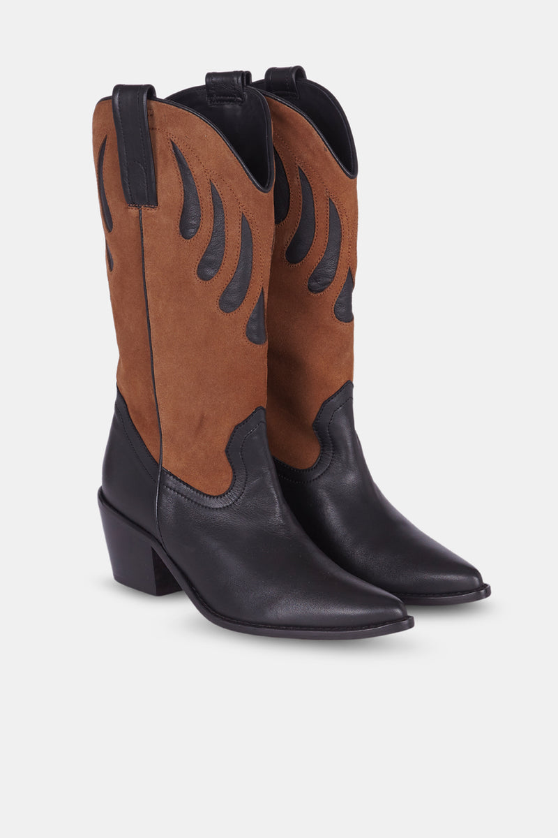 MESTIZO BOOTS TACON COMBINADA 7CM
