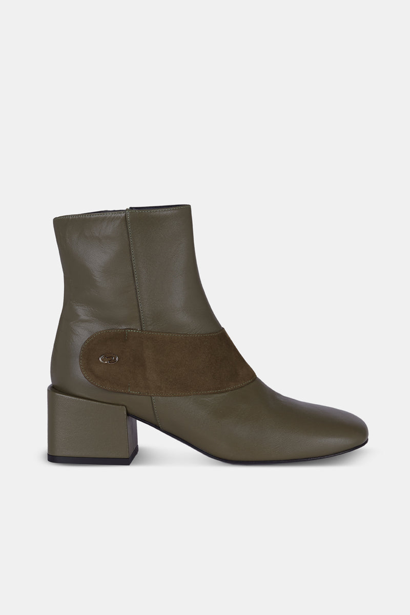 DUOMO BOOTS KAKI 6CM