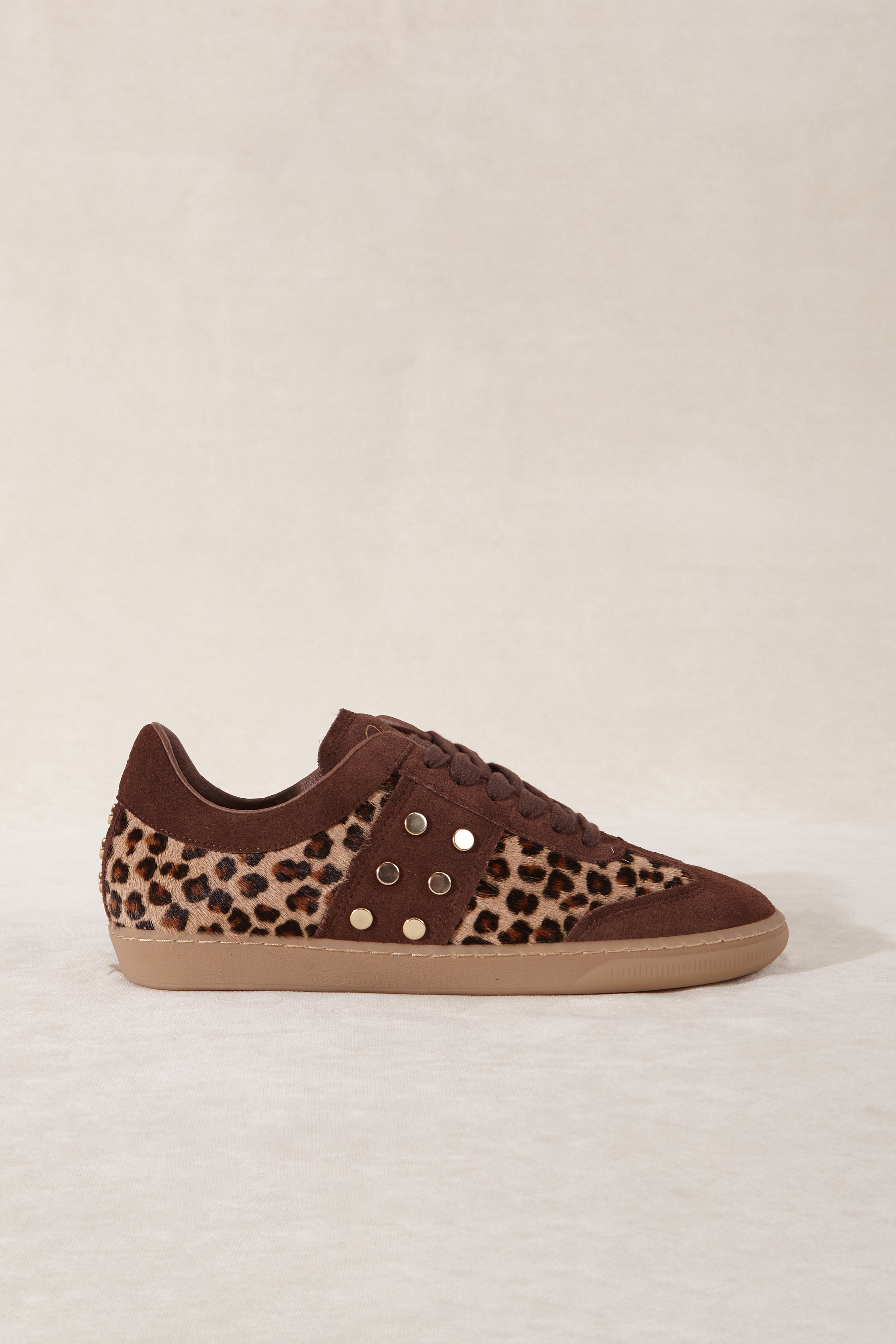 SNEAKER CHOCOLATE LEOPARDO