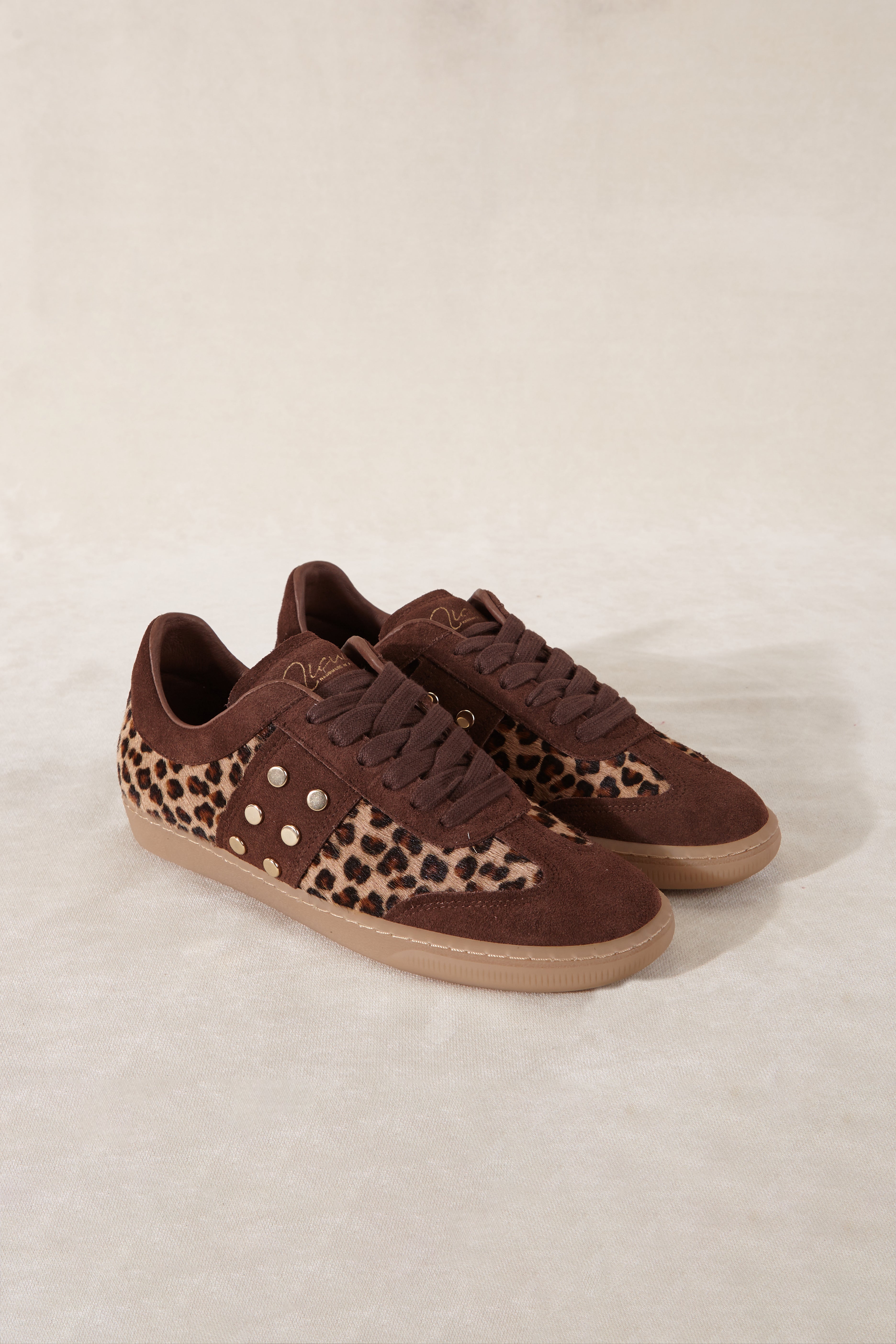 SNEAKER CHOCOLATE LEOPARDO