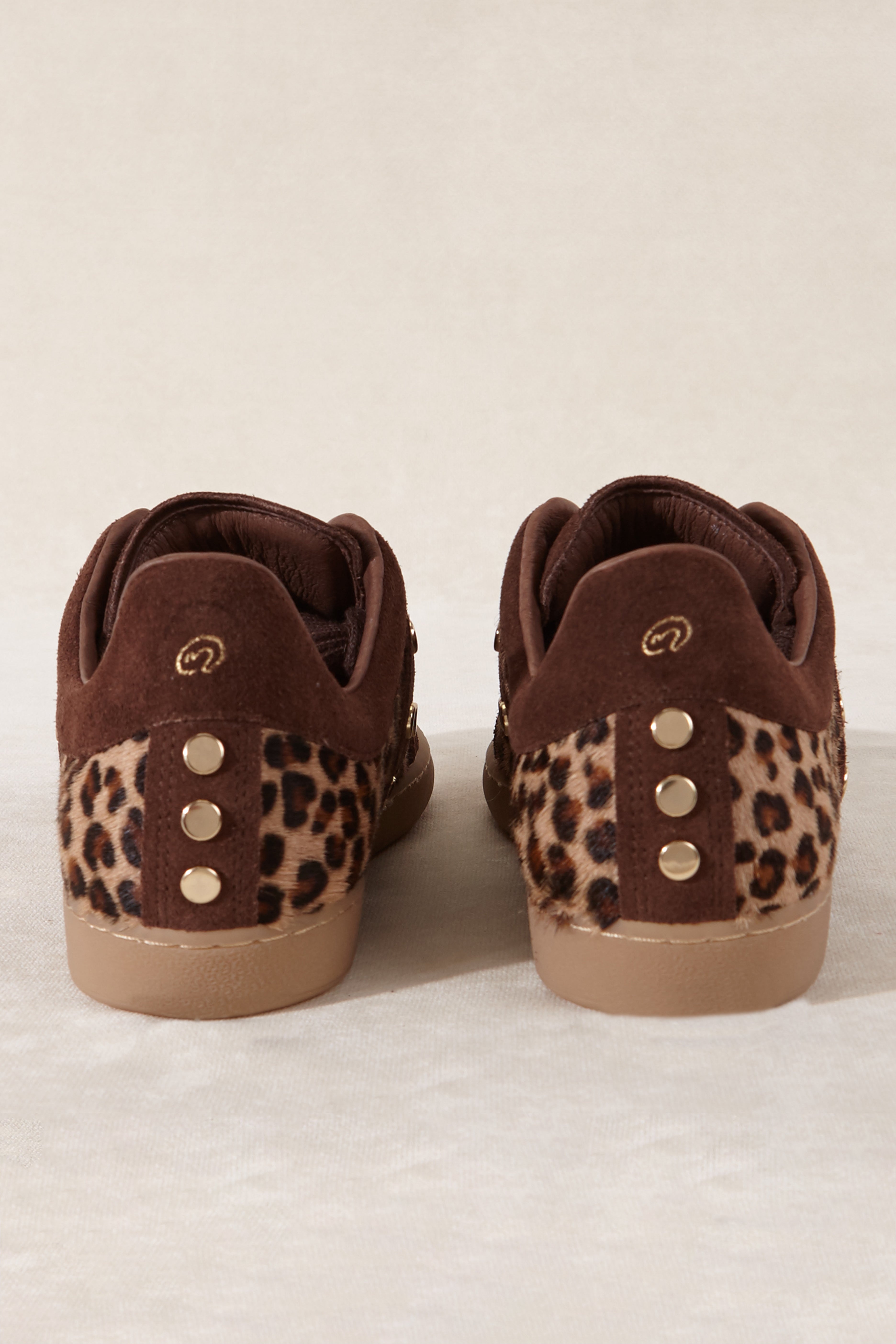 SNEAKER CHOCOLATE LEOPARDO