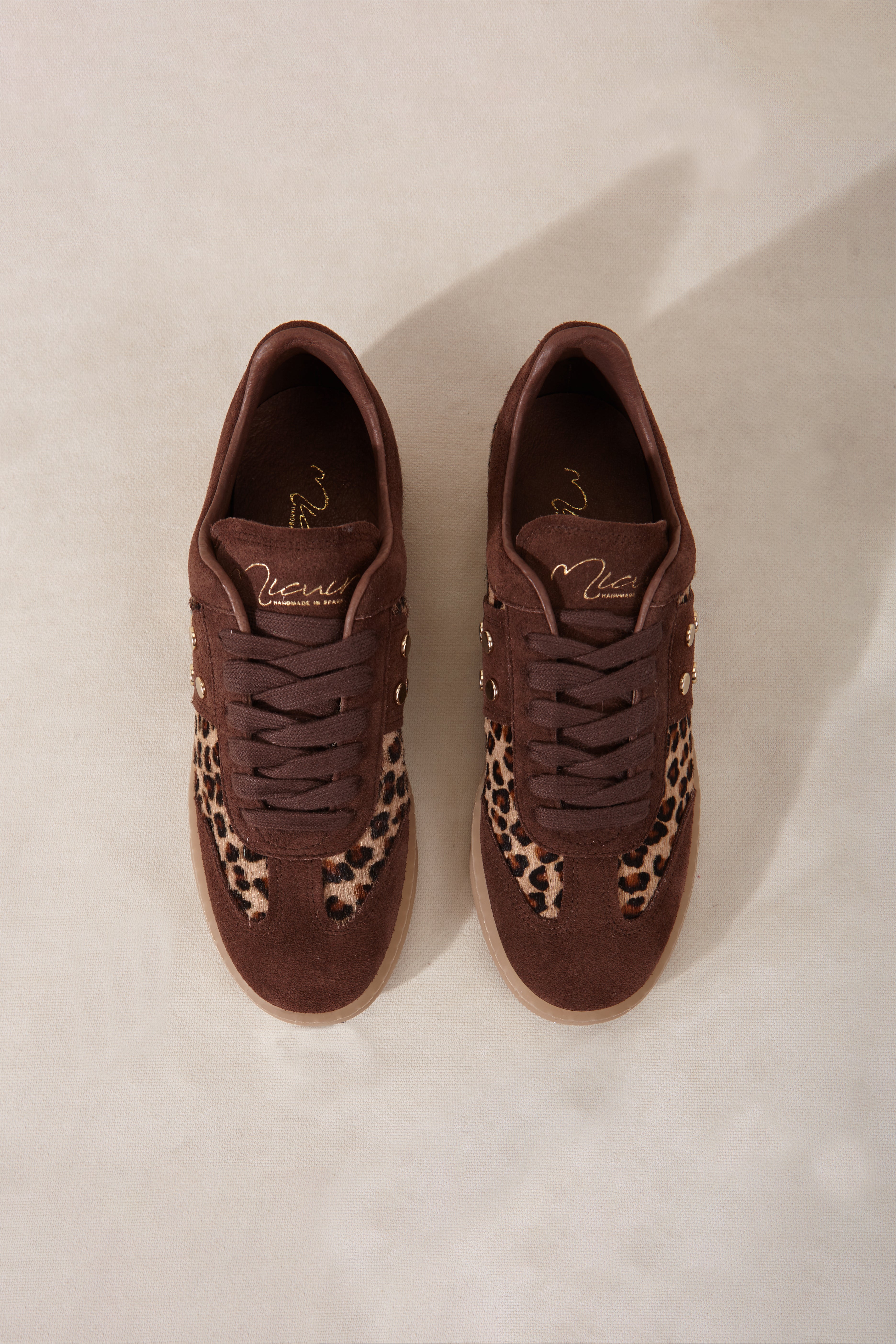 SNEAKER CHOCOLATE LEOPARDO