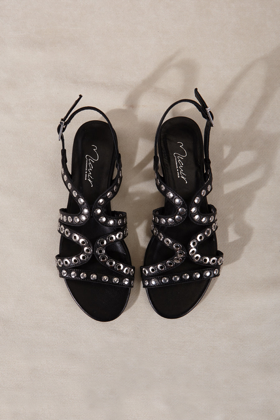 PUNKY SANDALS NEGRO