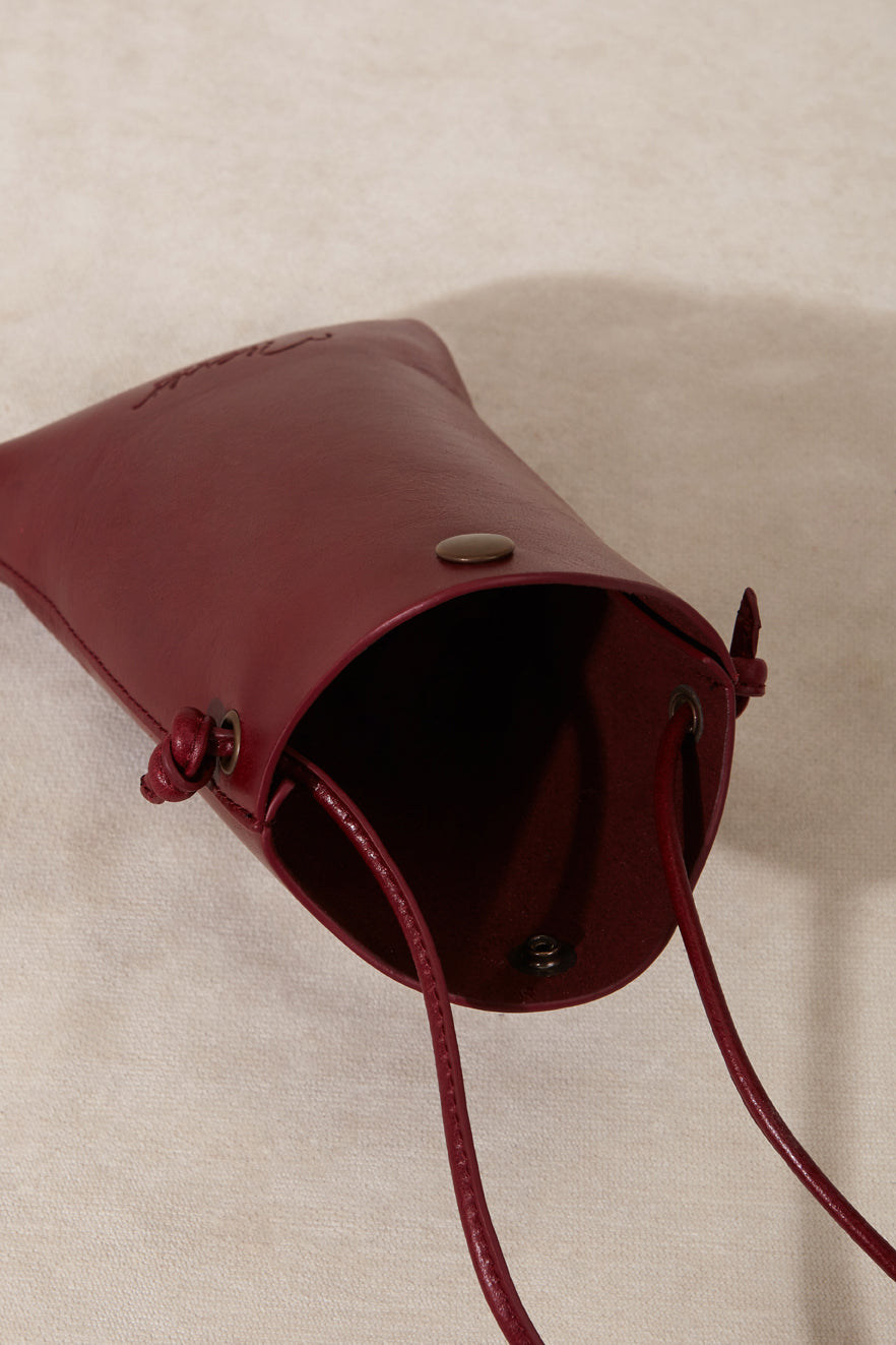 MAROON POCKET BAG