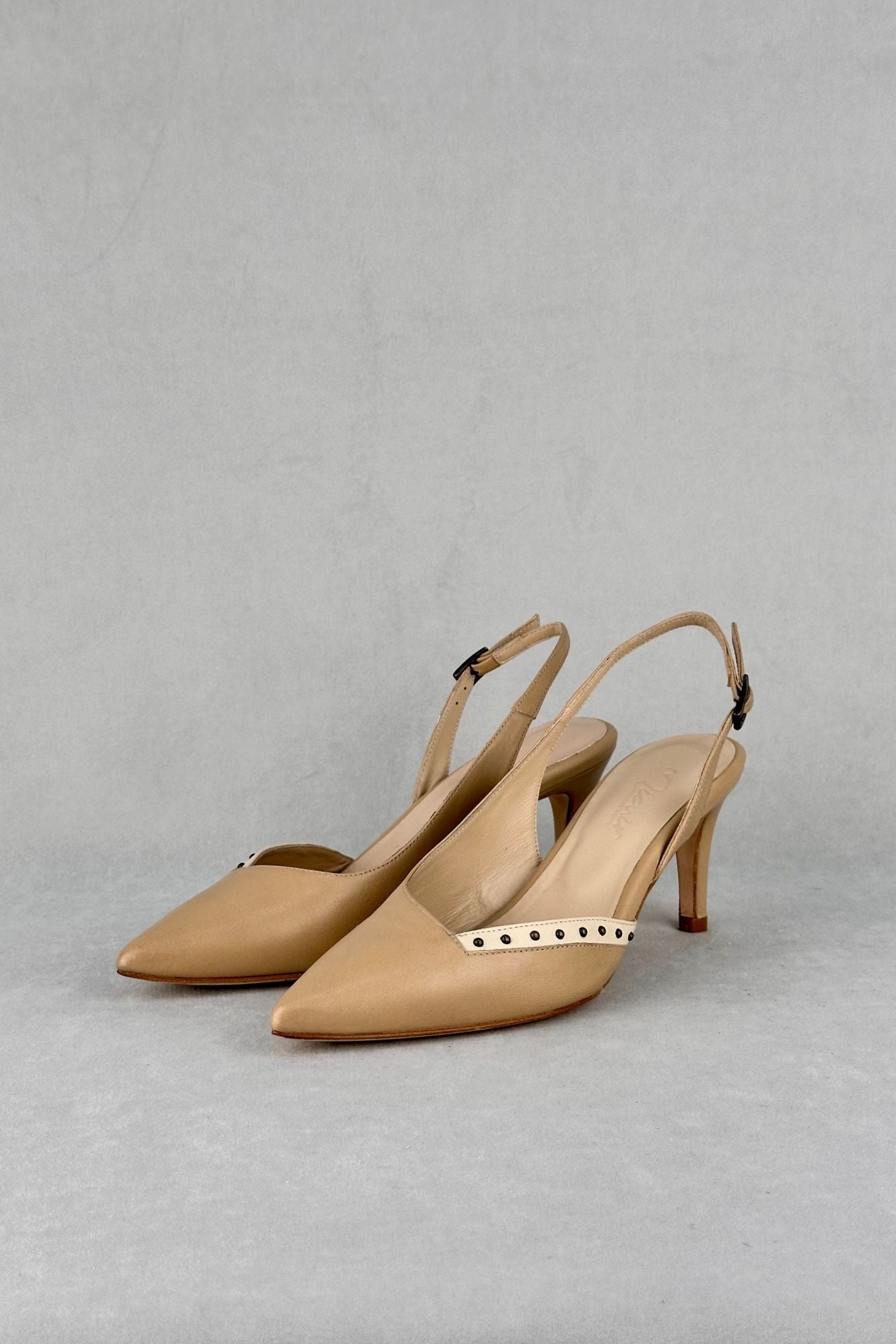 SLINGBACK BEIGE