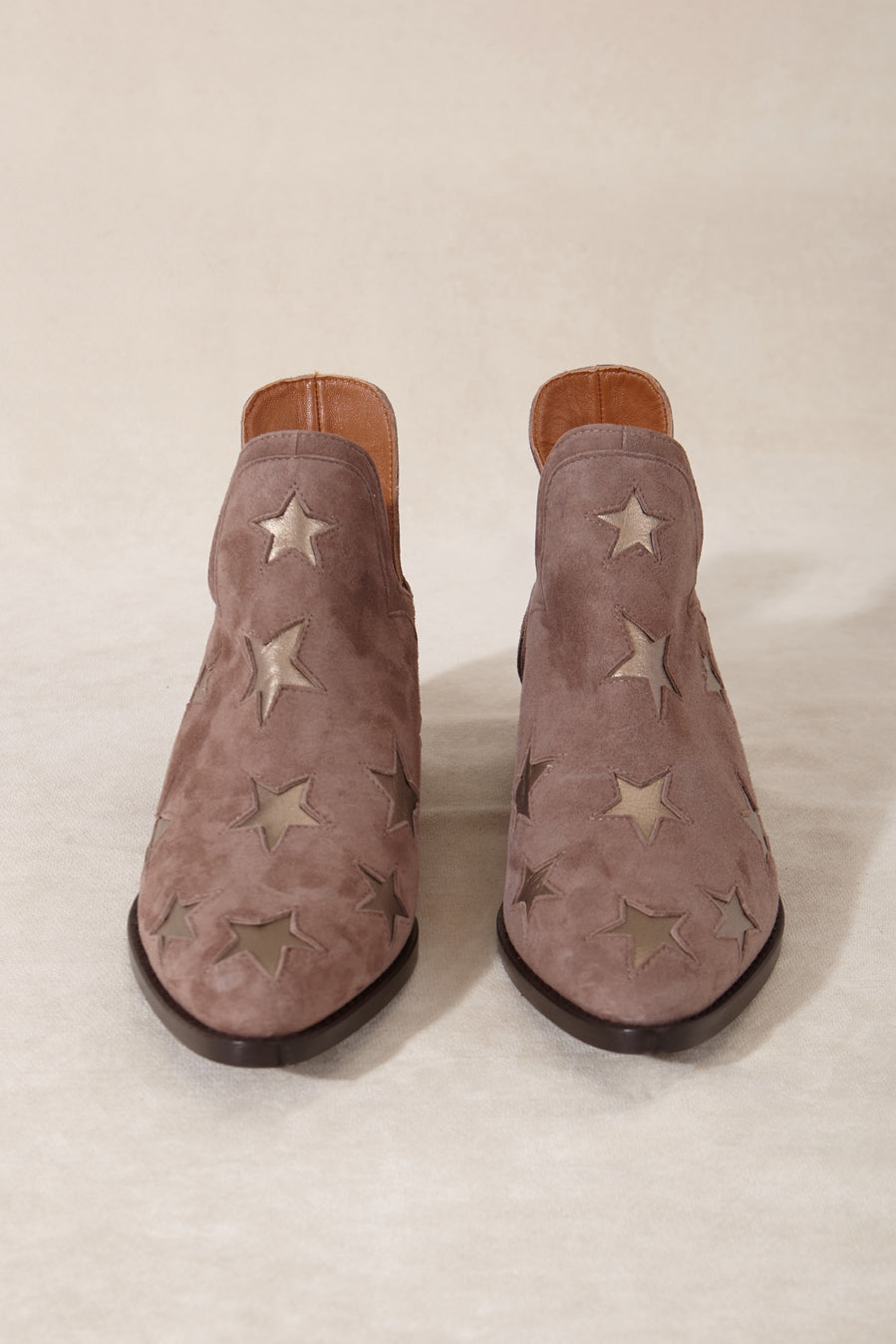 STAR BOOTS BEIGE 4CM