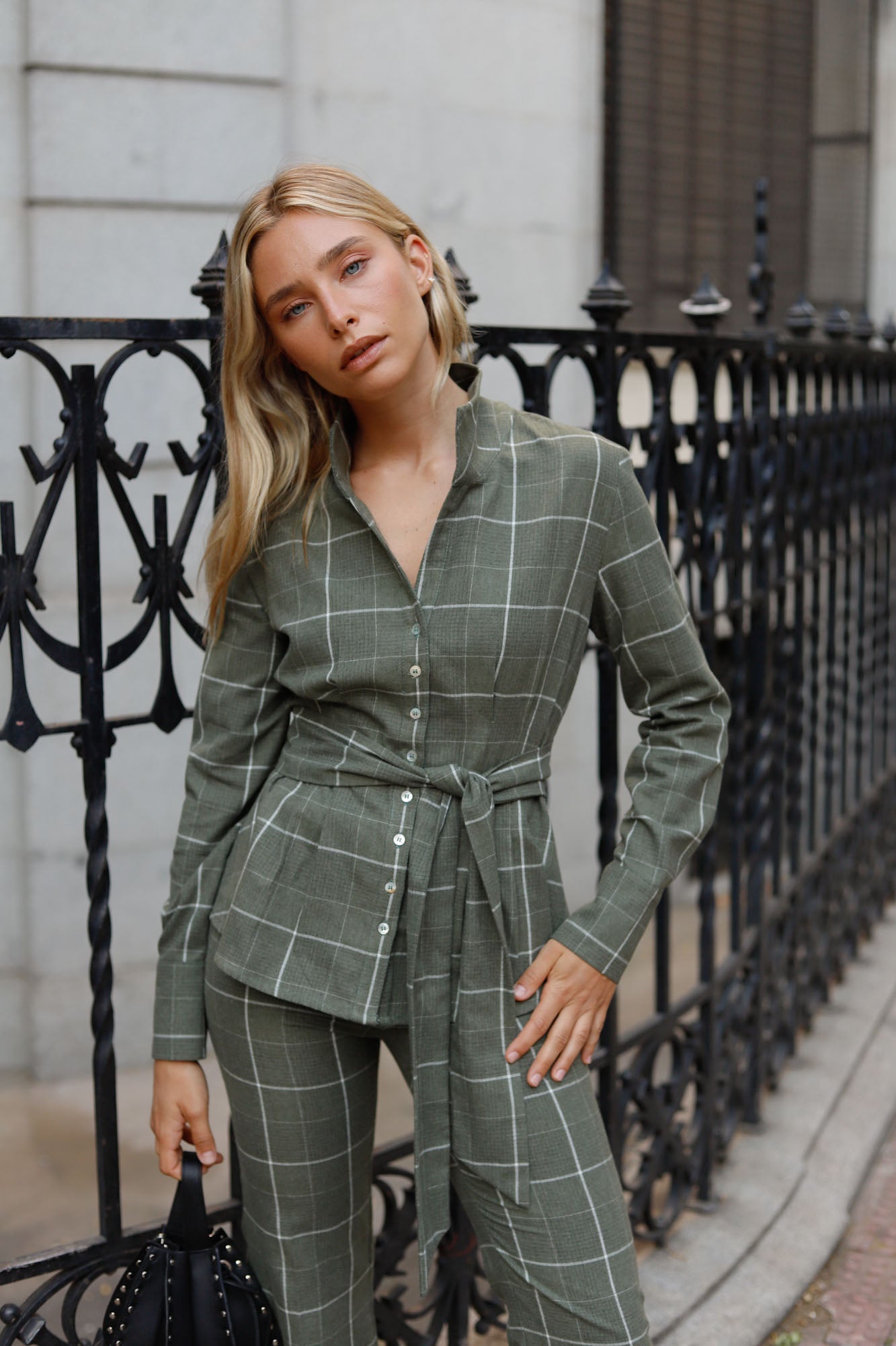 Winter green cotton set