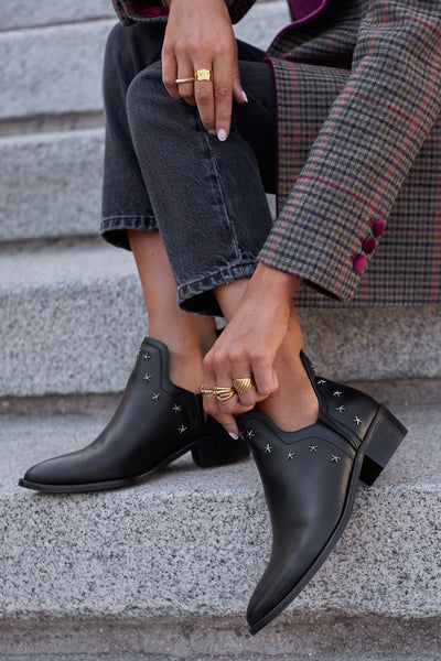 NAY BOOTS BLACK 4CM