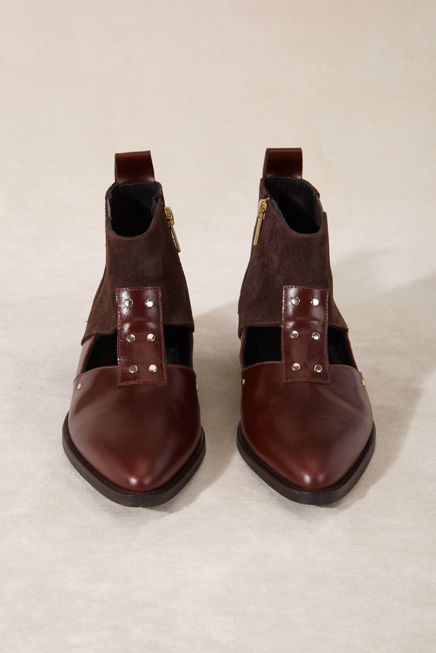 VICTORIA BOOTS LEATHER 4CM