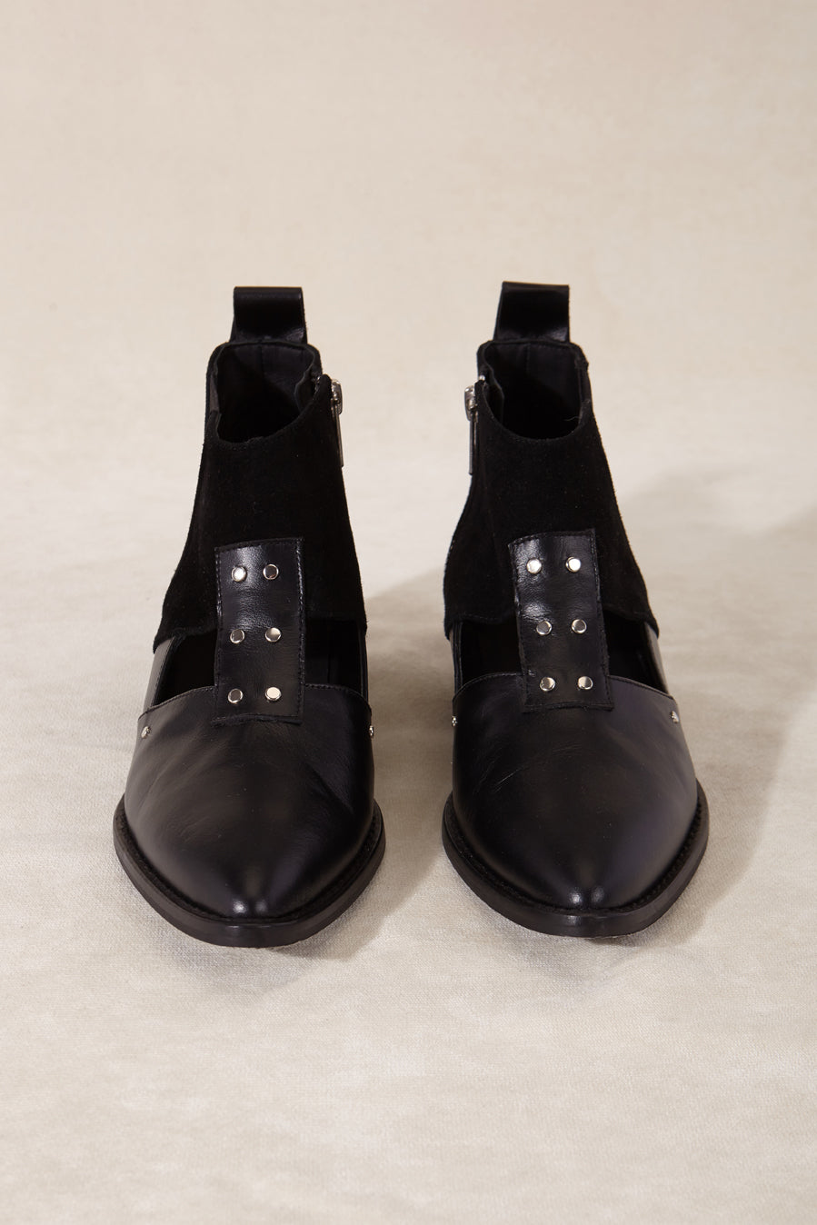 VICTORIA BOOTS BLACK 4CM