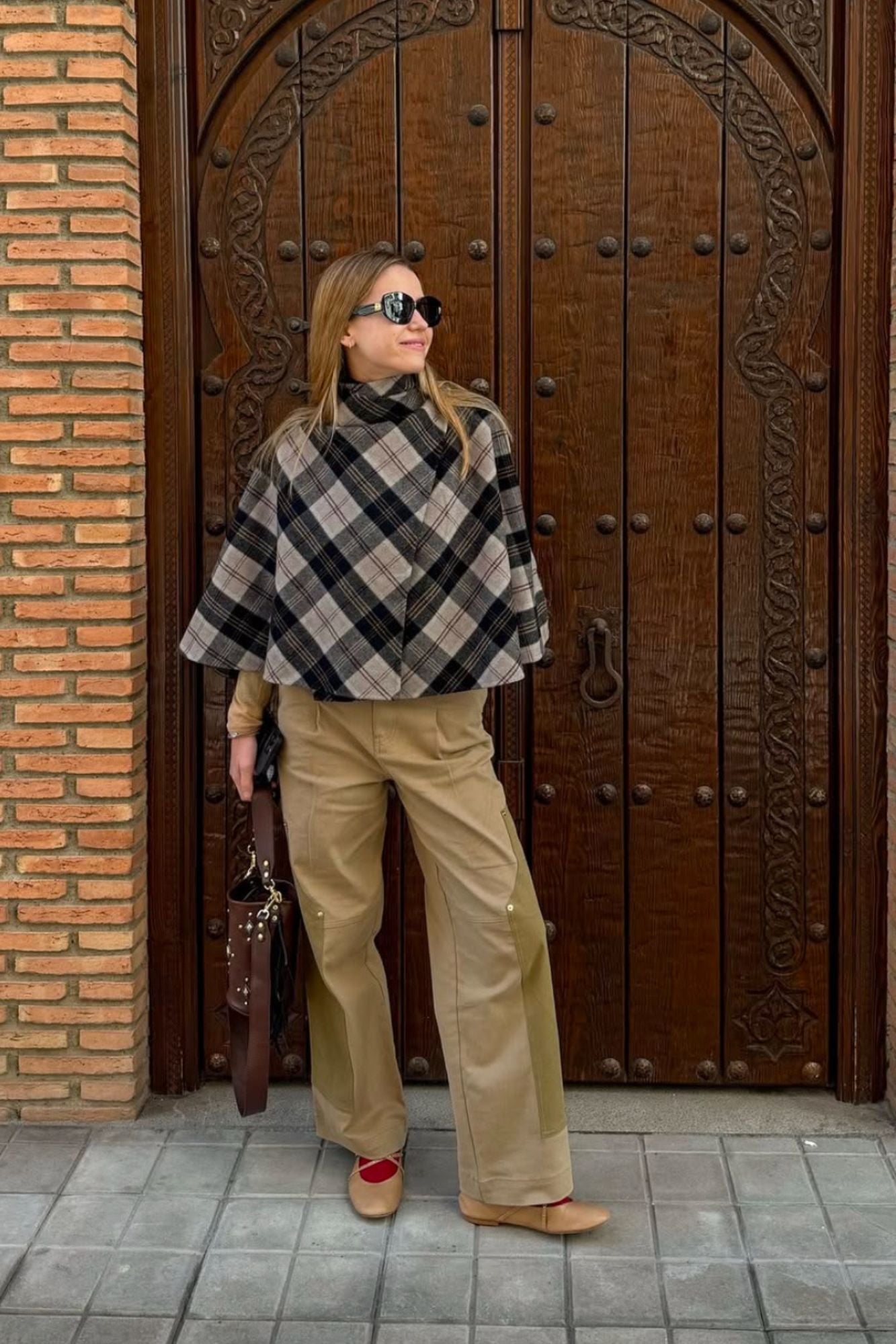 BAILARINA CRUZADA LATTE 1CM