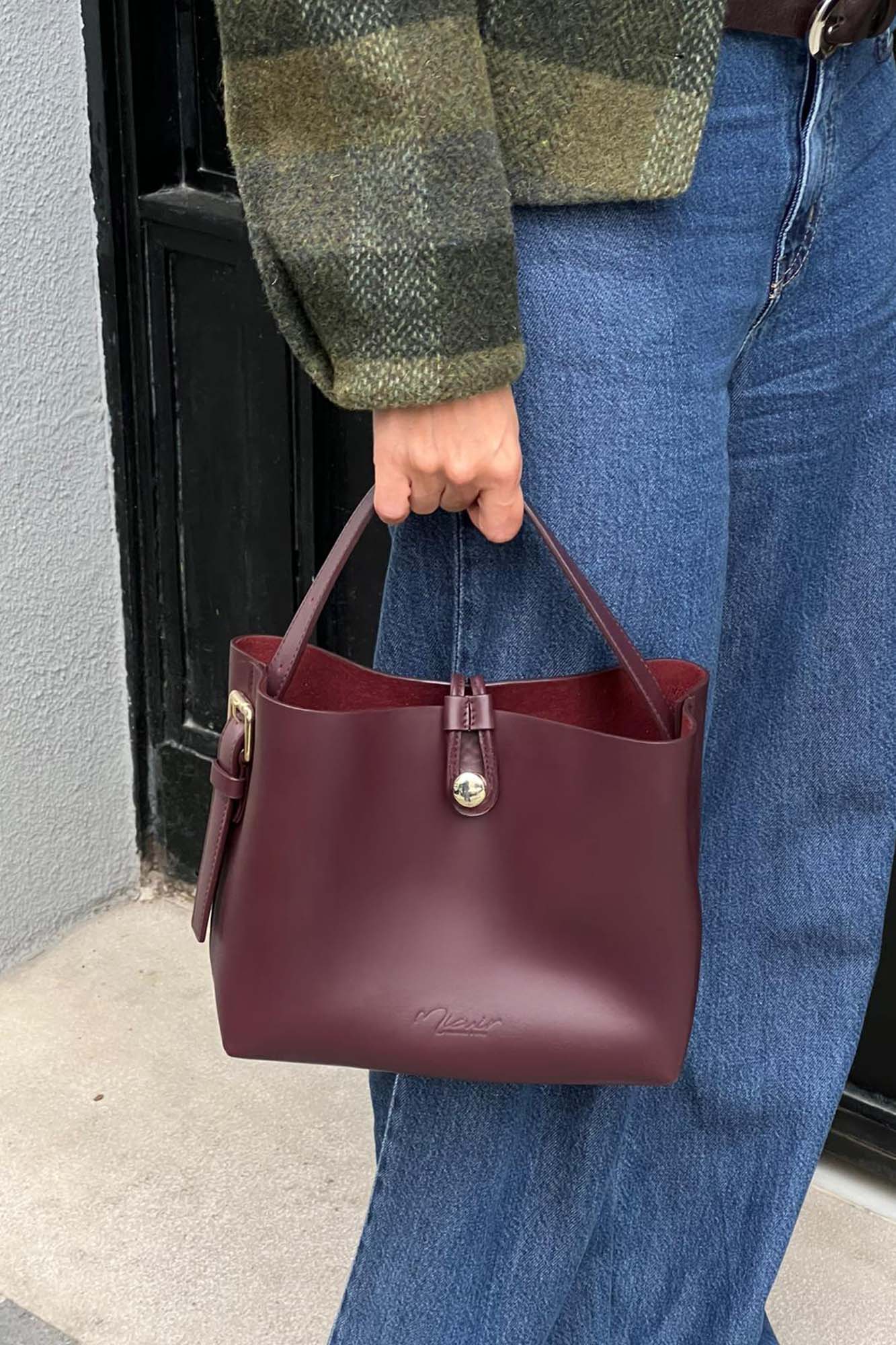 BOLSO JOYA BURDEOS