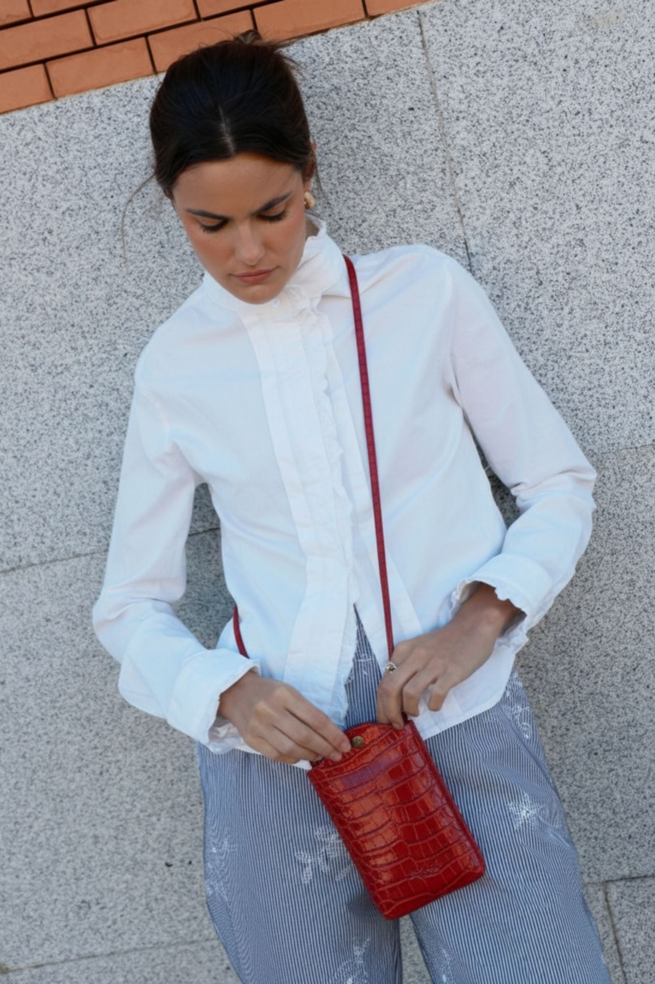 BOLSITO POCKET COCO ROJO