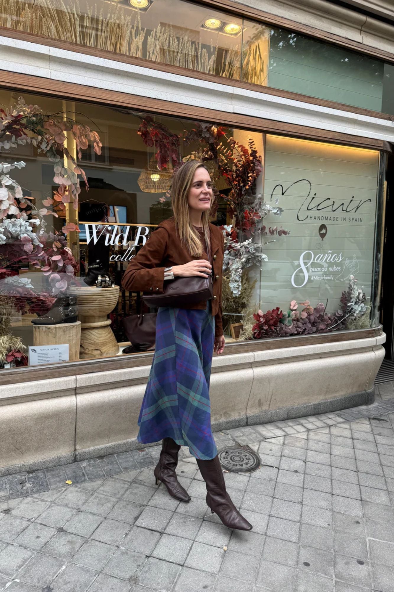 BOLSO BAGUETTE CHOCOLATE