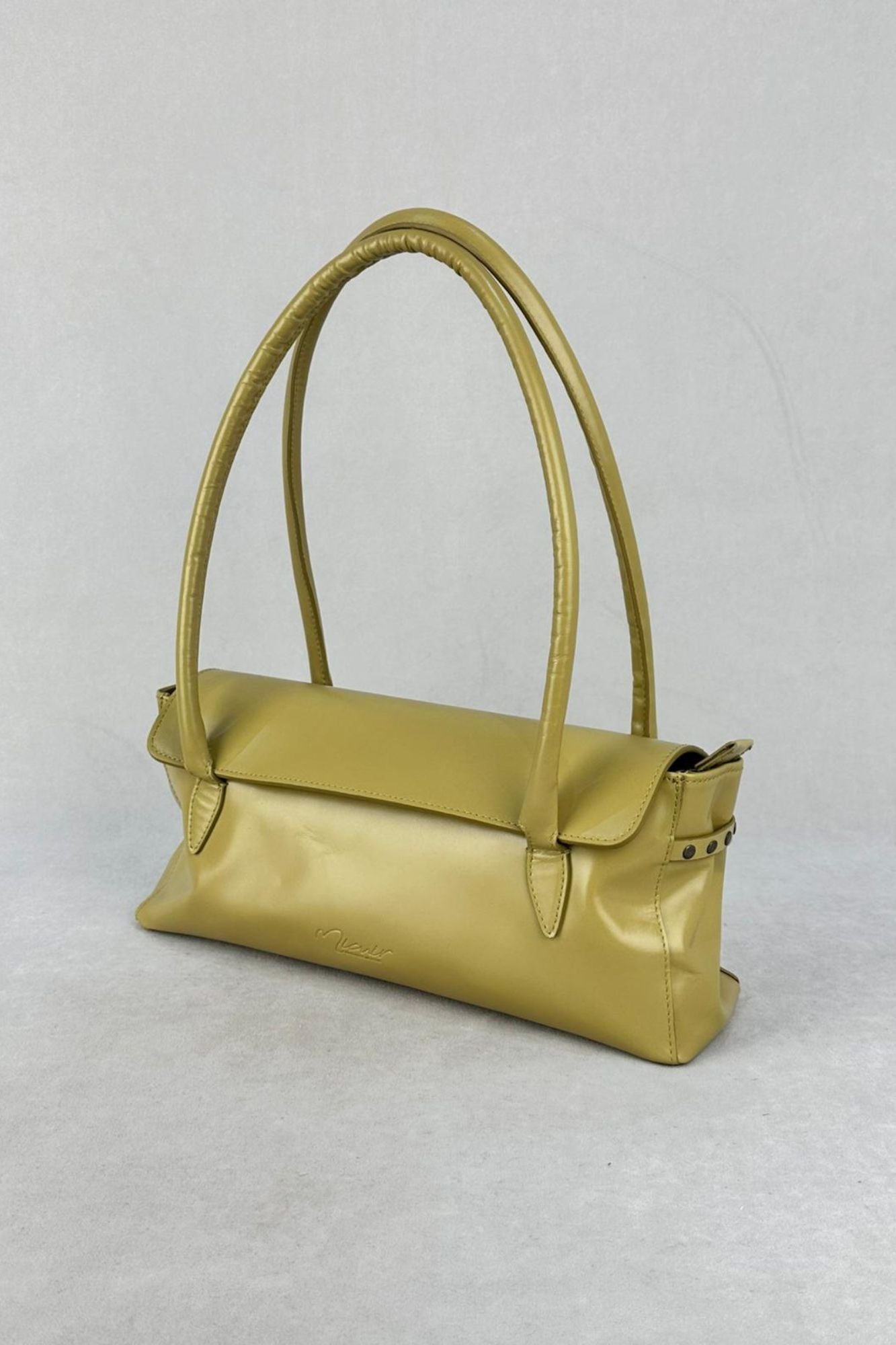 BOLSO BAGUETTE OLIVA