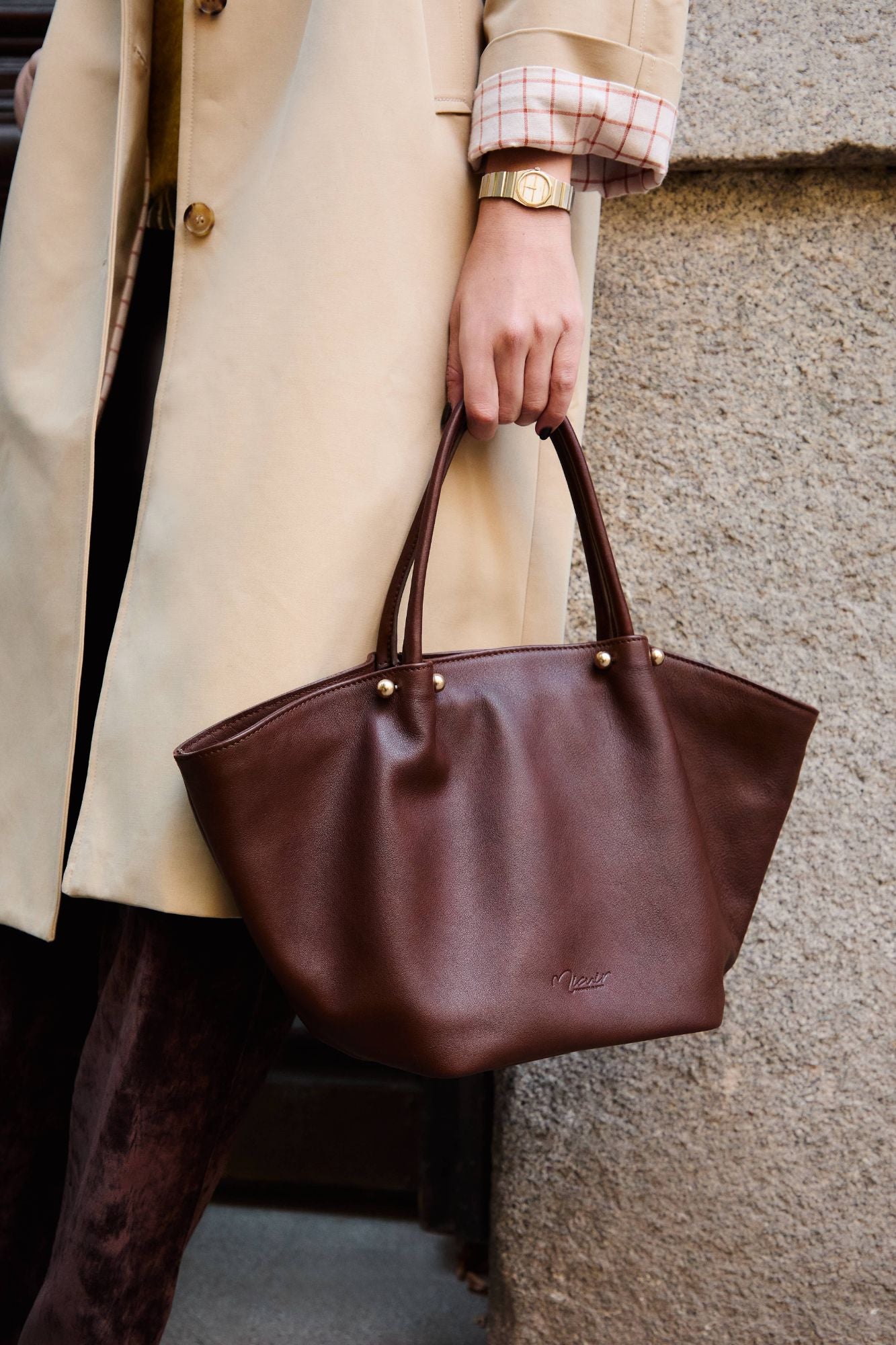 BOLSO SHOPPER GOURMANDISE CHOCOLATE