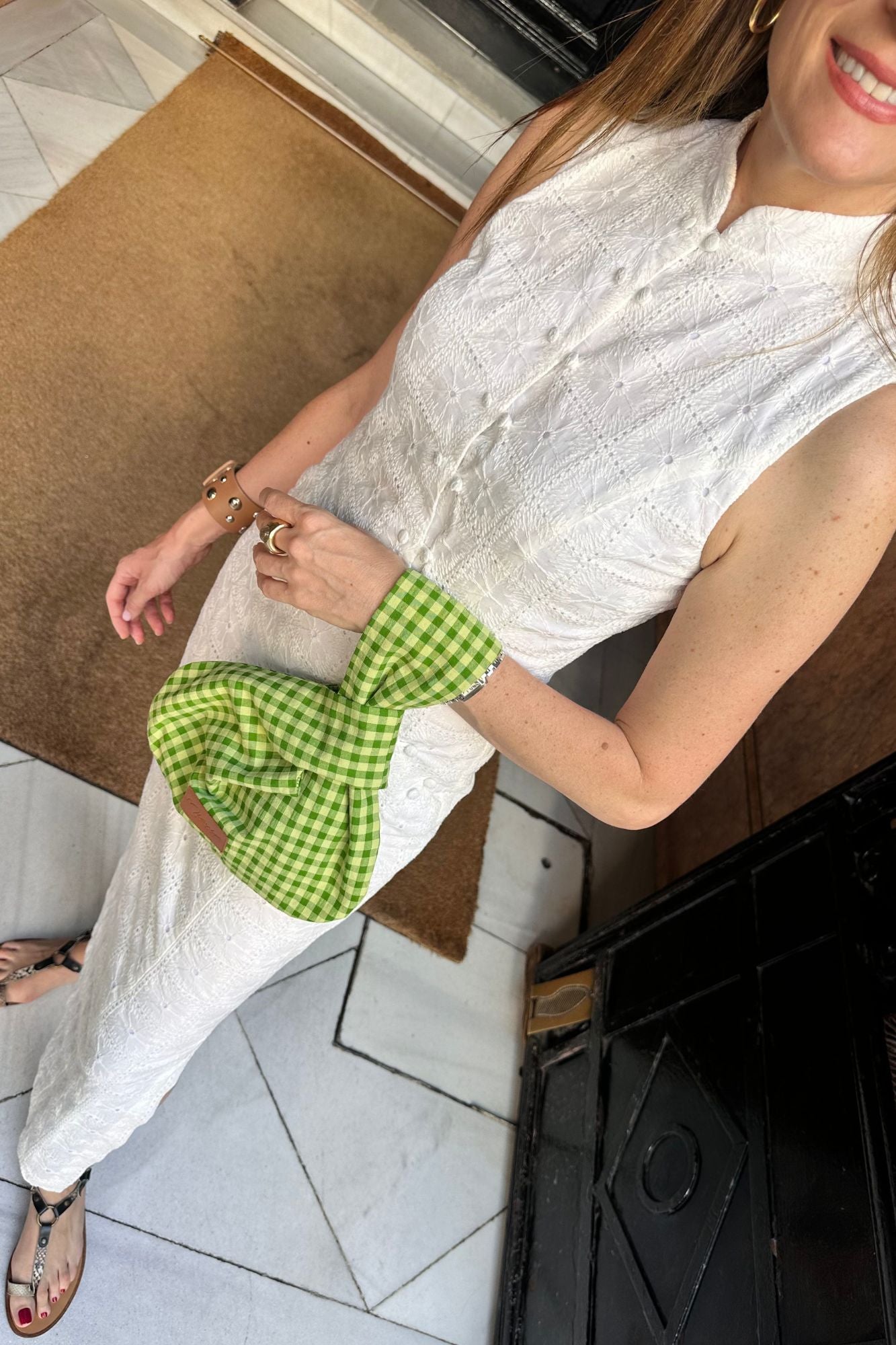 BOLSO VICHY VERDE