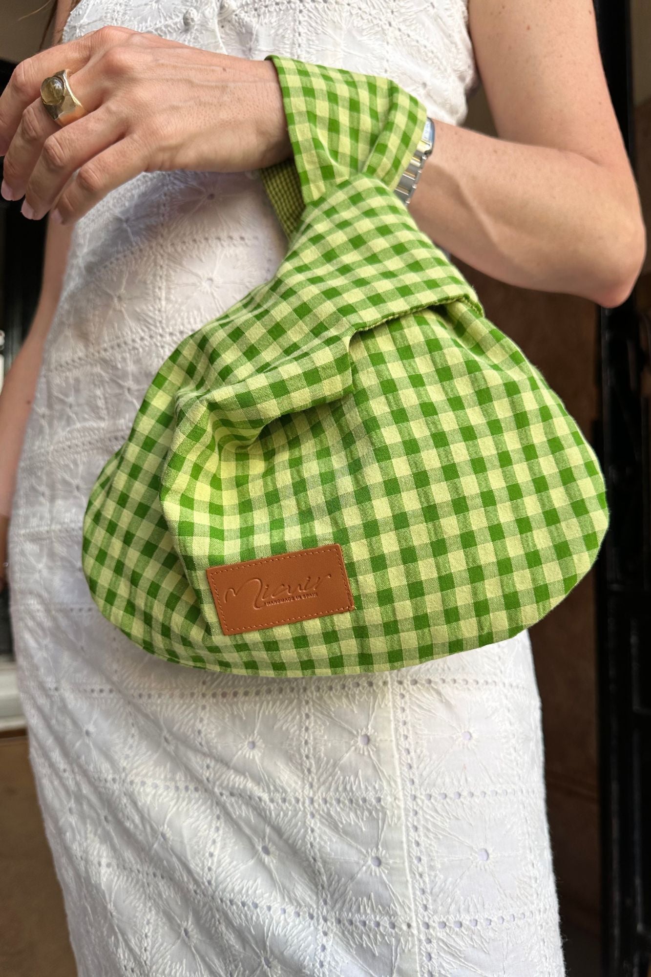 BOLSO VICHY VERDE