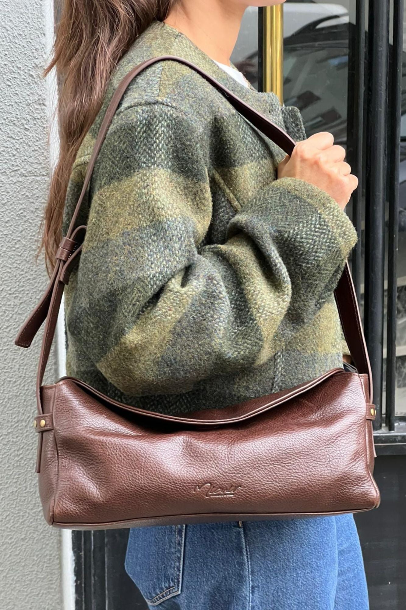 BOLSO BAGUETTE CHOCOLATE