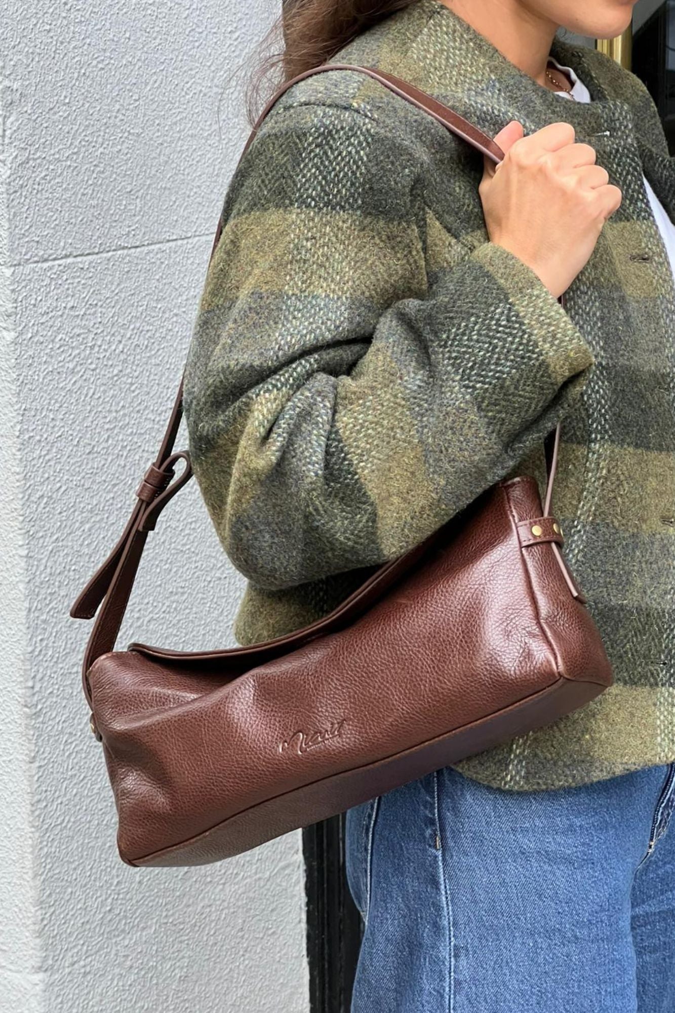 BOLSO BAGUETTE CHOCOLATE