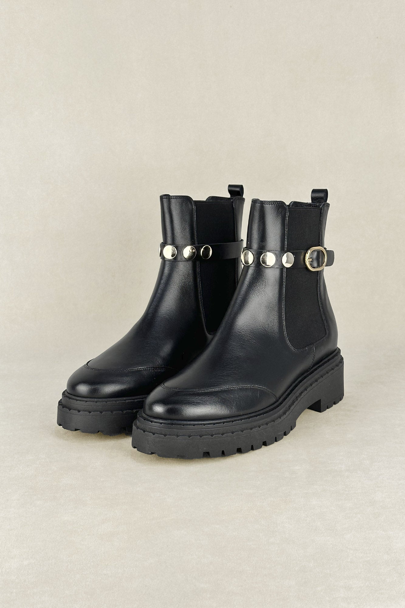 CHUNKY BLACK HEEL 5.5CM
