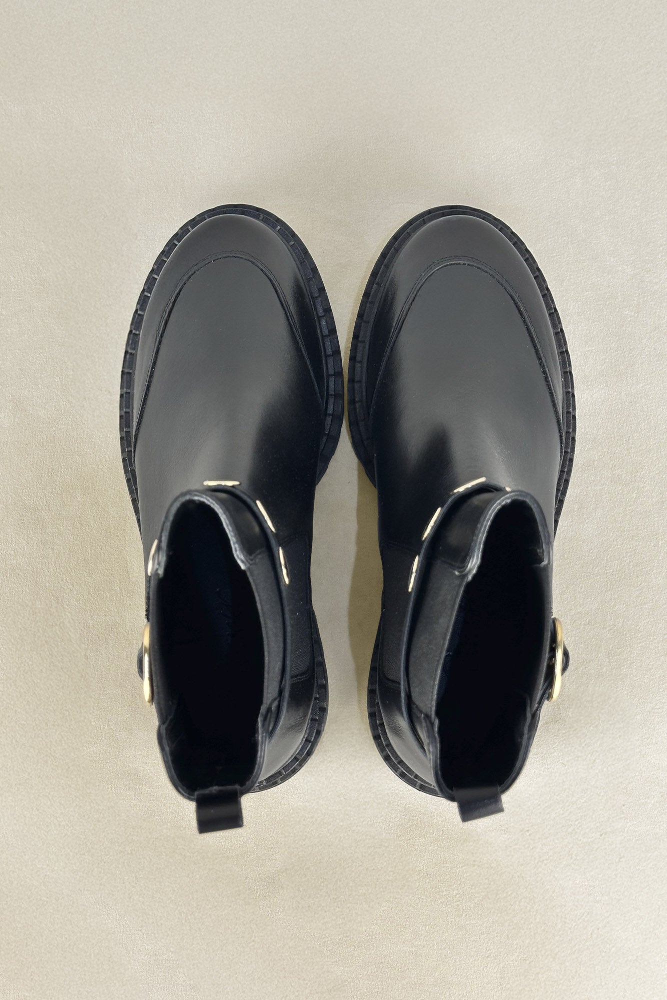 CHUNKY BLACK HEEL 5.5CM