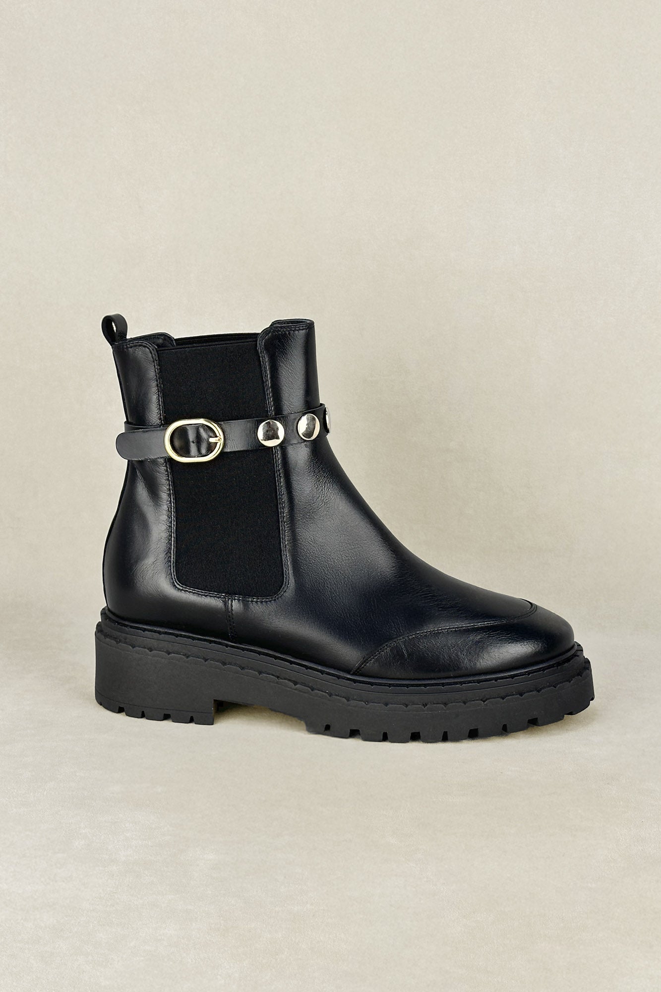 CHUNKY BLACK HEEL 5.5CM