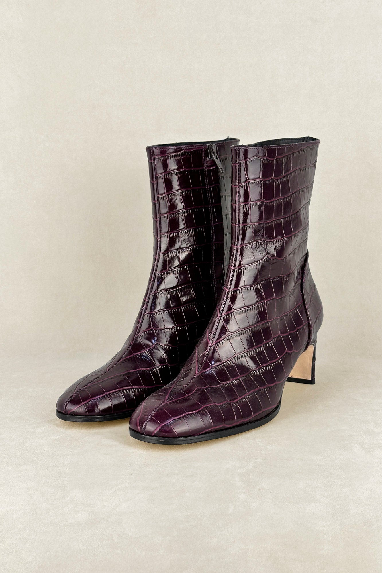 BOTIN COCO GAELLE BURDEOS 4.5CM