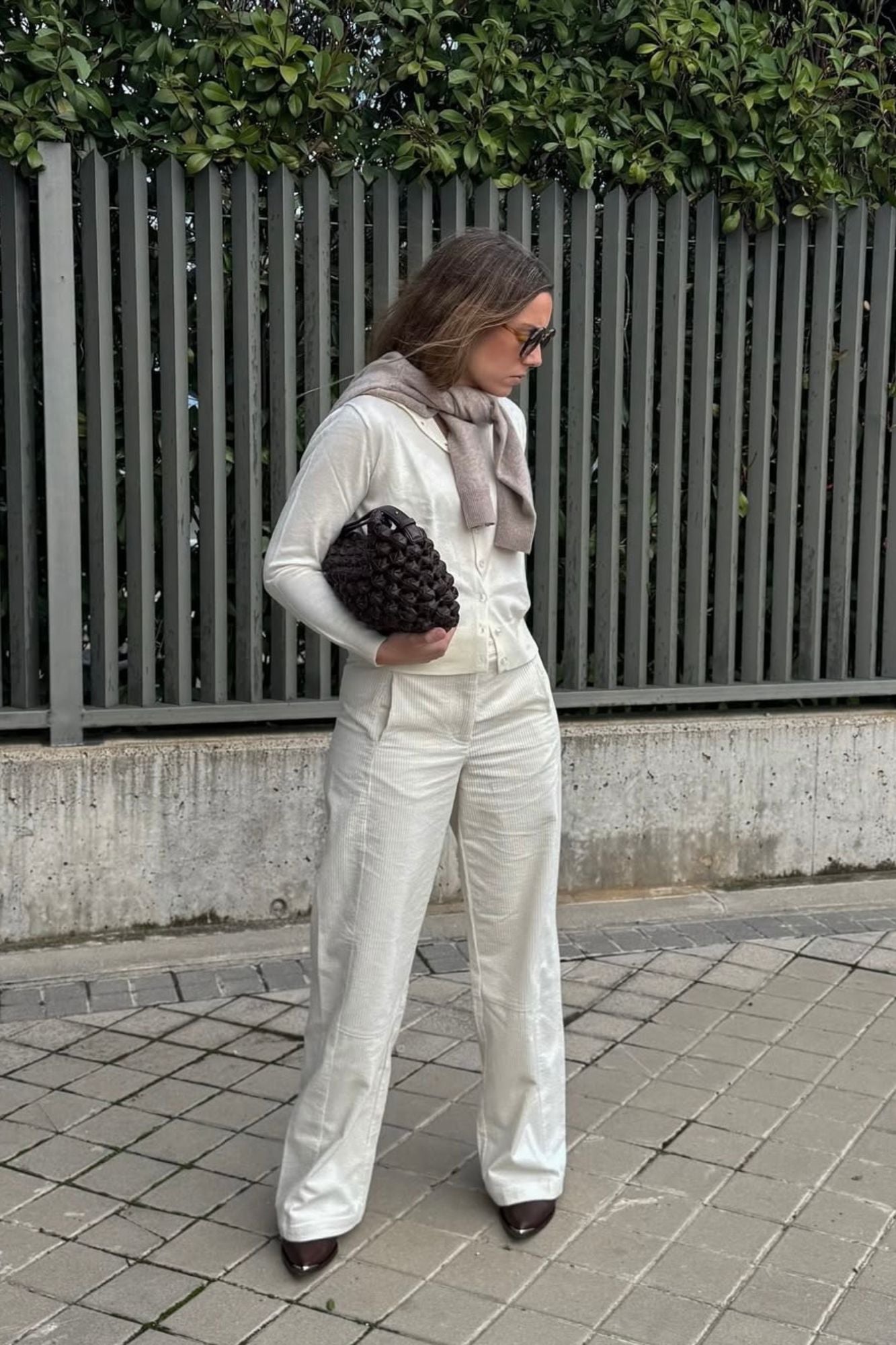 BOTA VELA PUNTERA CHOCOLATE 7CM