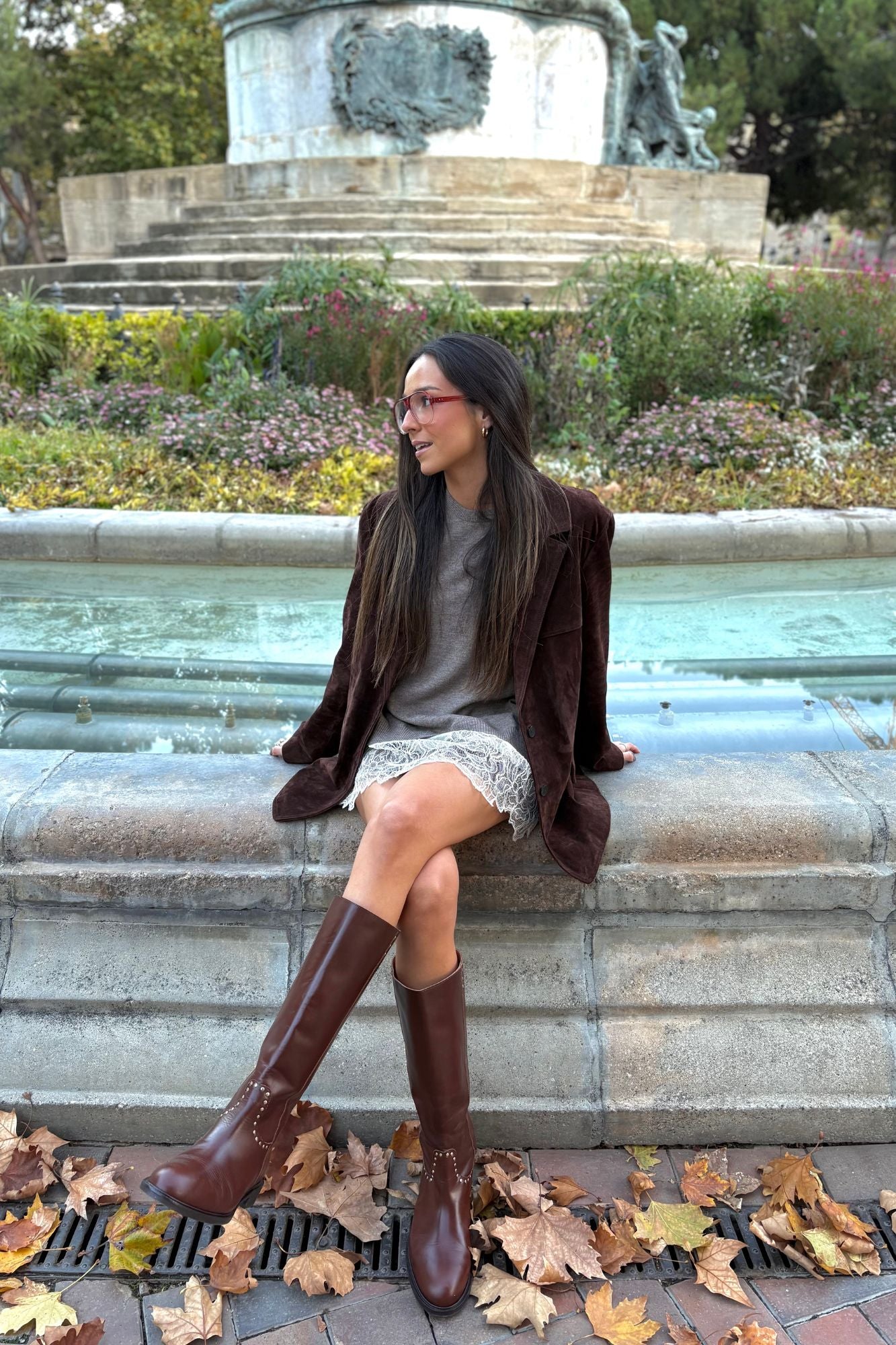 BOTTE D'ÉQUITATION MARRON 2,5 CM