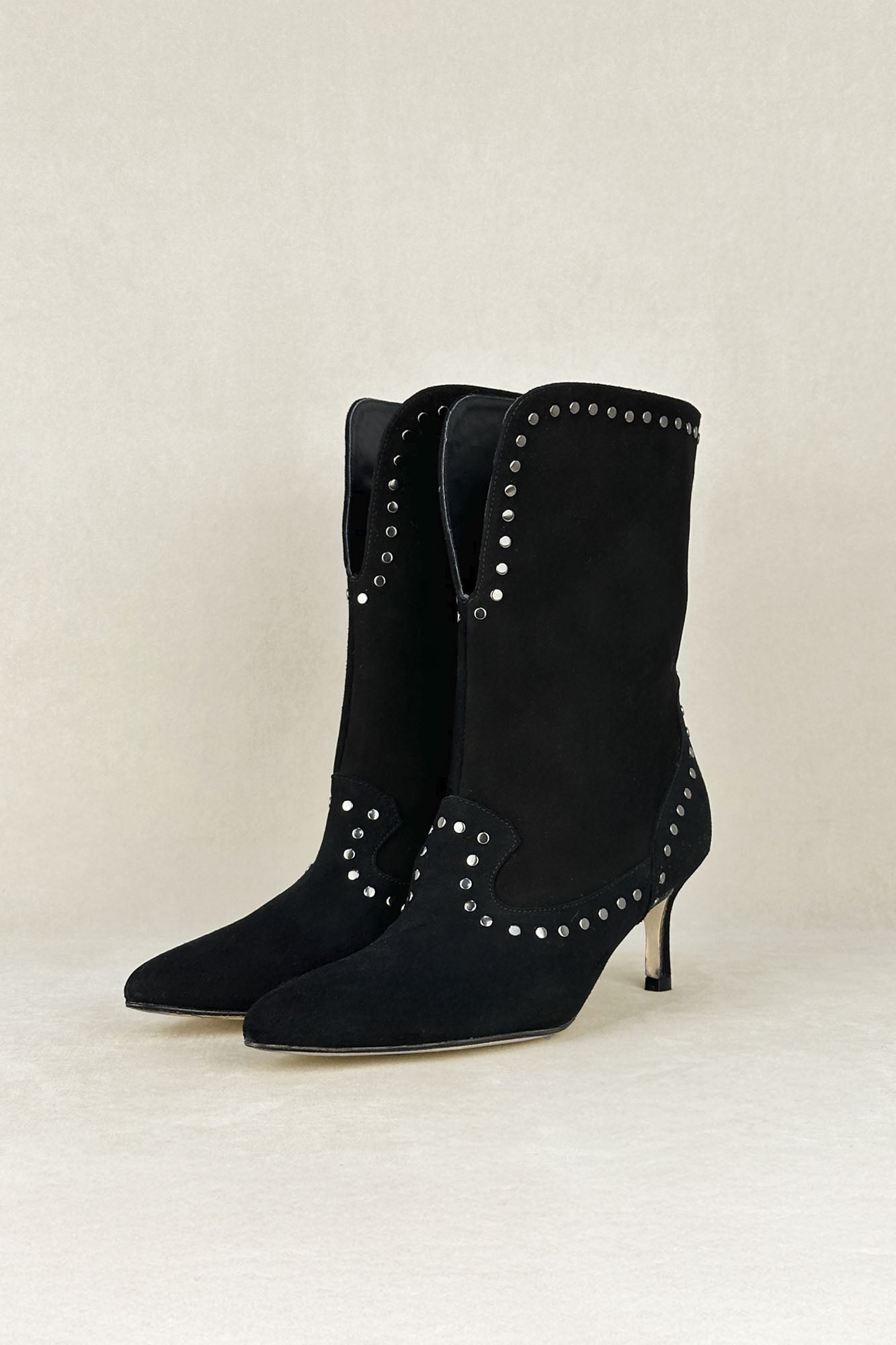 BLACK EARTH SUEDE BOOT 5CM