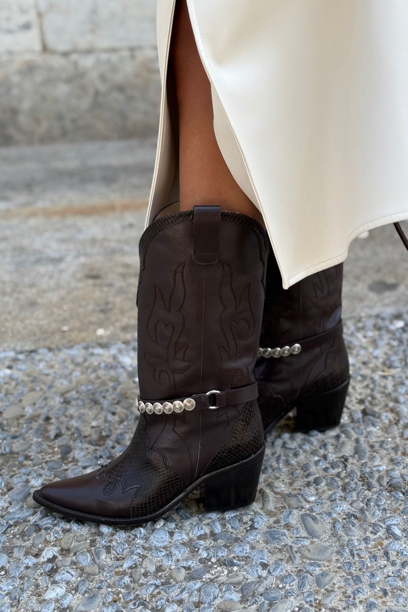 BOTA GAUCHA CHOCOLATE 7CM