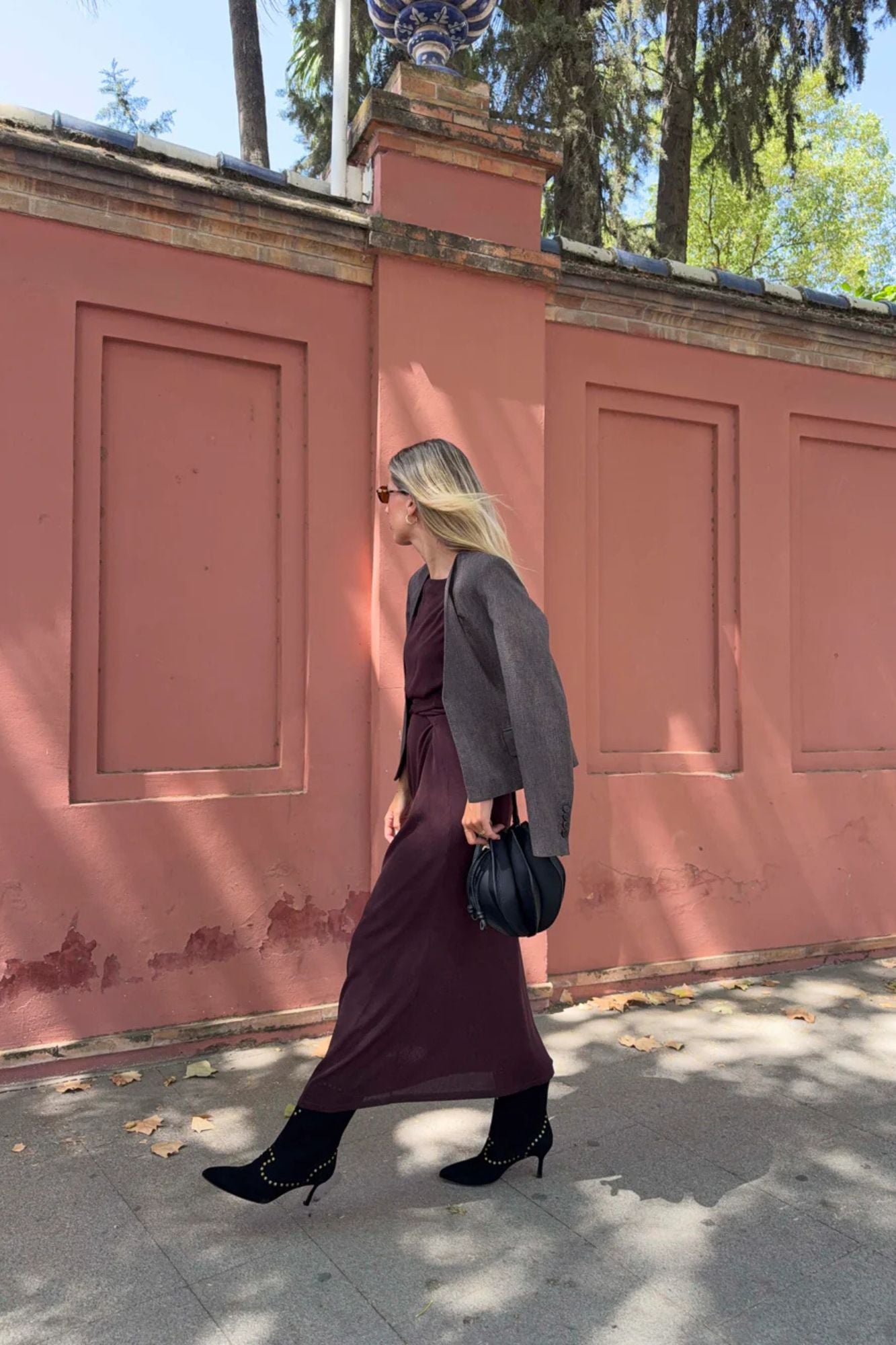 BLACK EARTH SUEDE BOOT 5CM