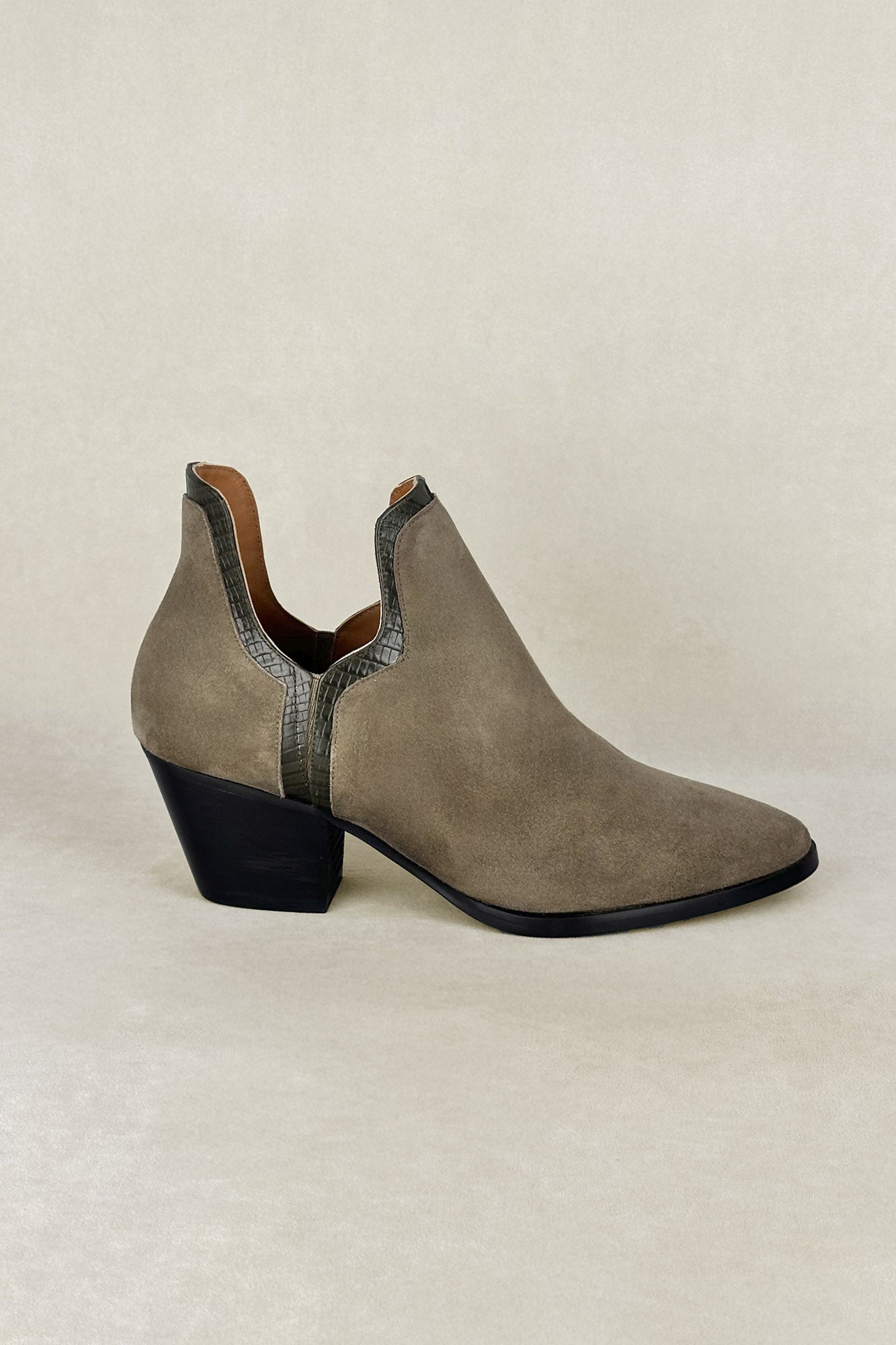 FRIDA SPECIAL EDITION SUEDE KHAKI 6CM