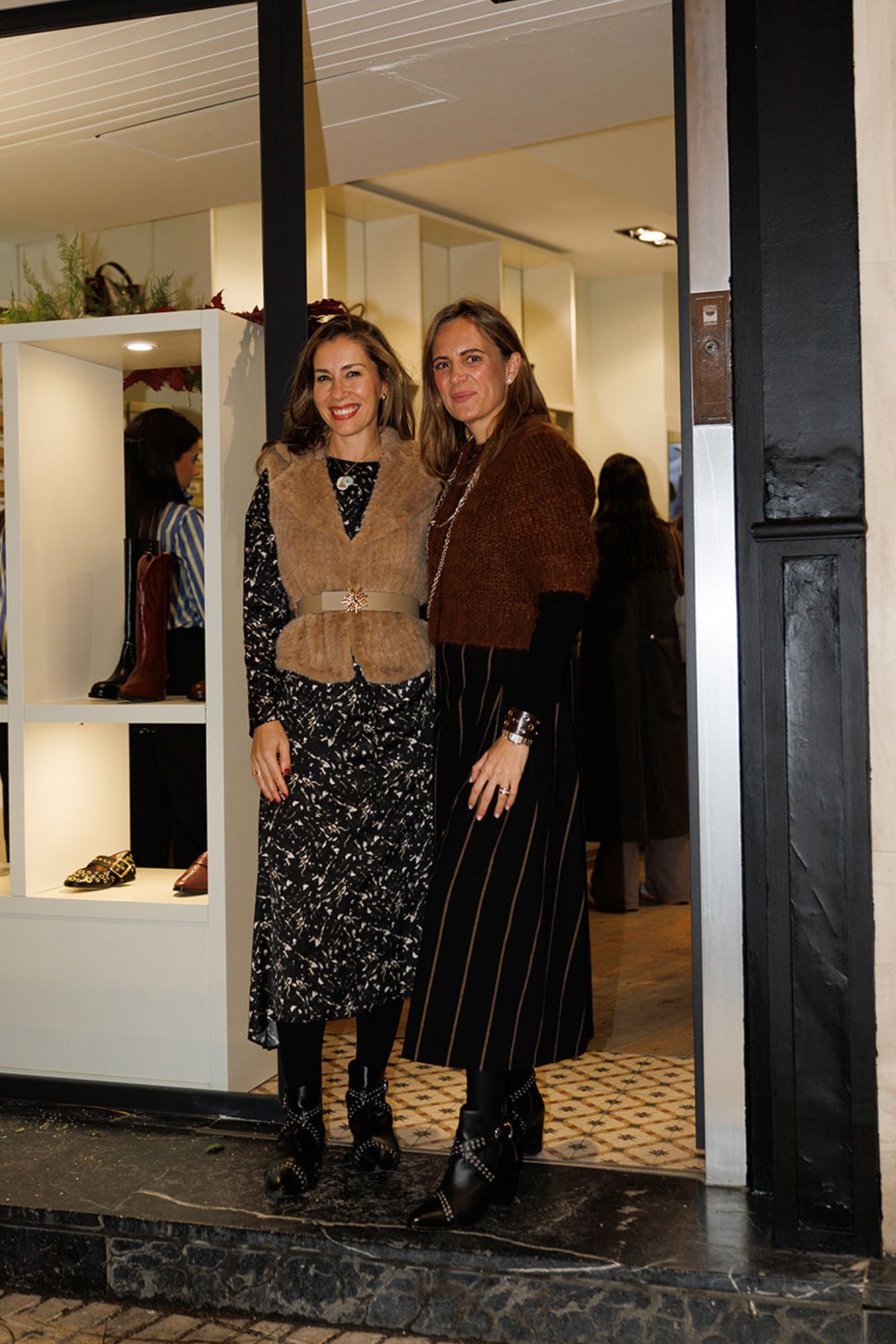 BOWIE BLACK 7CM HEEL